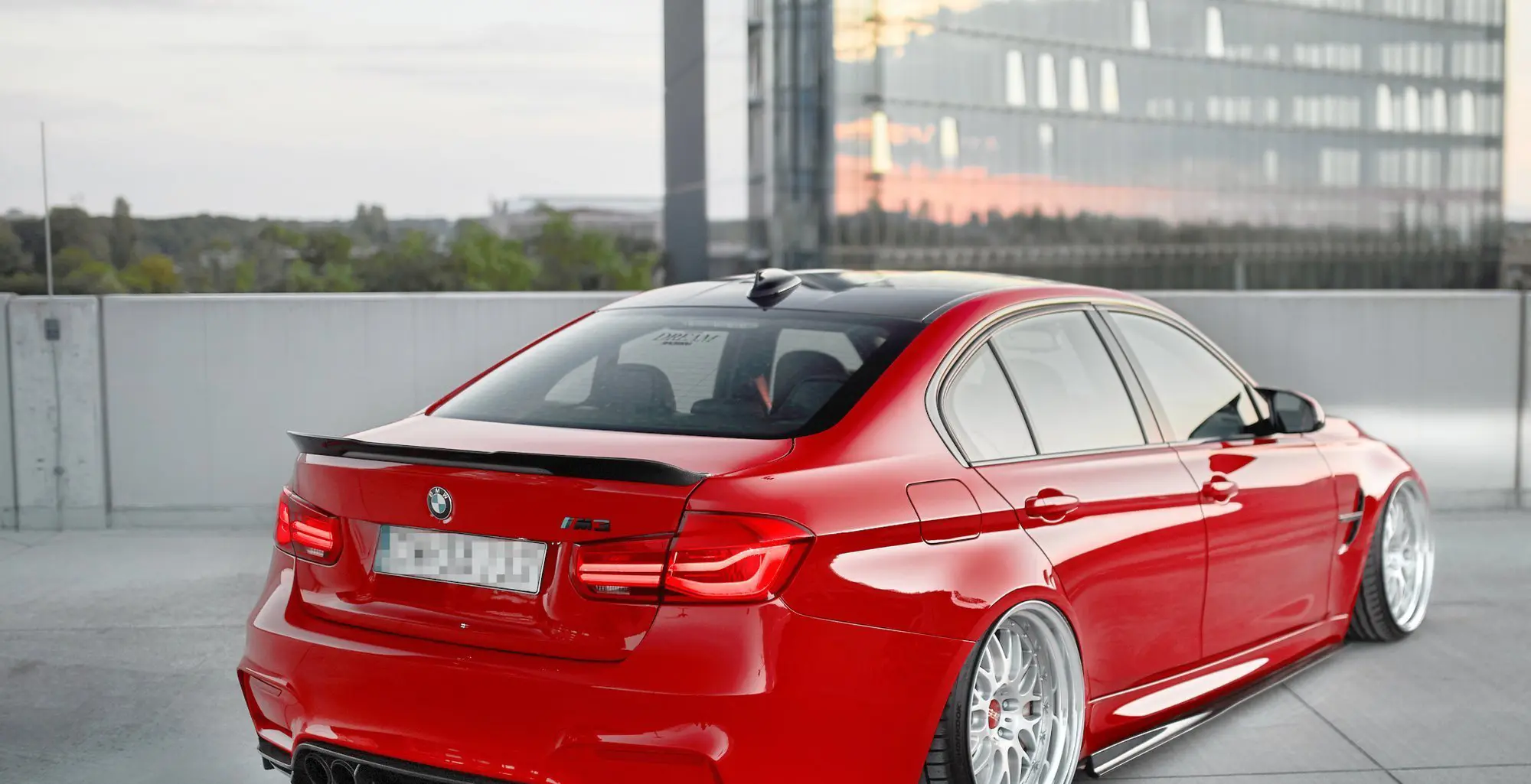 Hekkspoiler BMW M3 (F80) 2014 -2018  | Glossy Black Edition – bilde 2