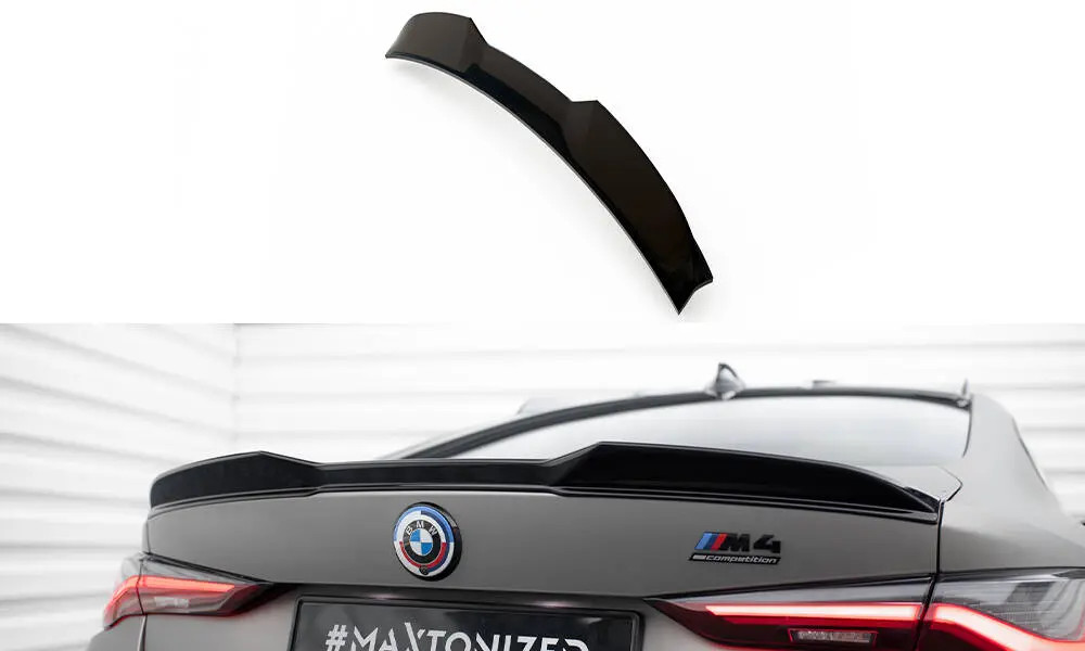 Hekkspoiler BMW M4 (G82) 2021 - > | 3D Glossy Black Edition – bilde 3