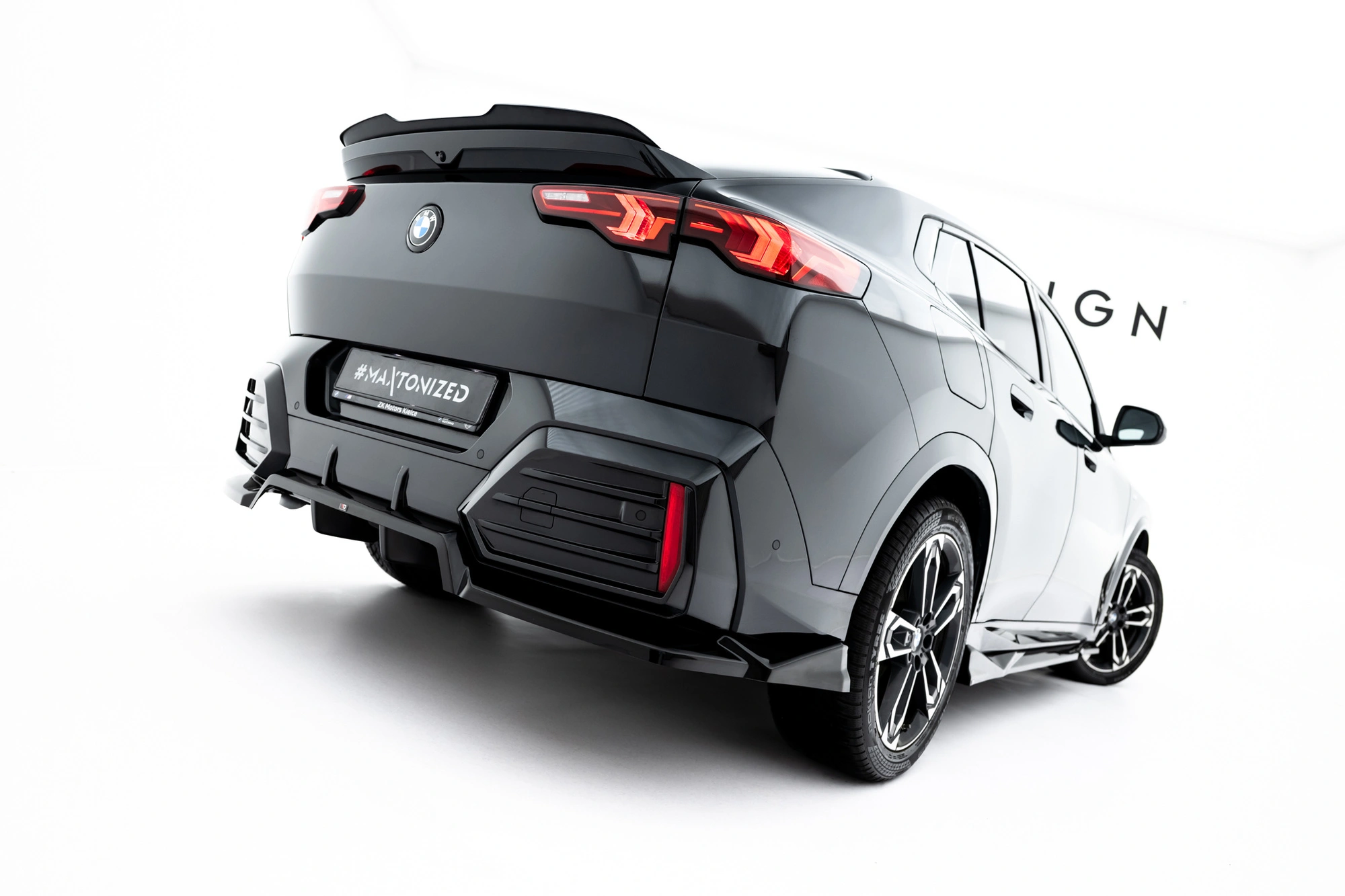 Hekkspoiler BMW X2 / iX2 (U10) M-Pack 2023 -> | Glossy Black Edition – bilde 2