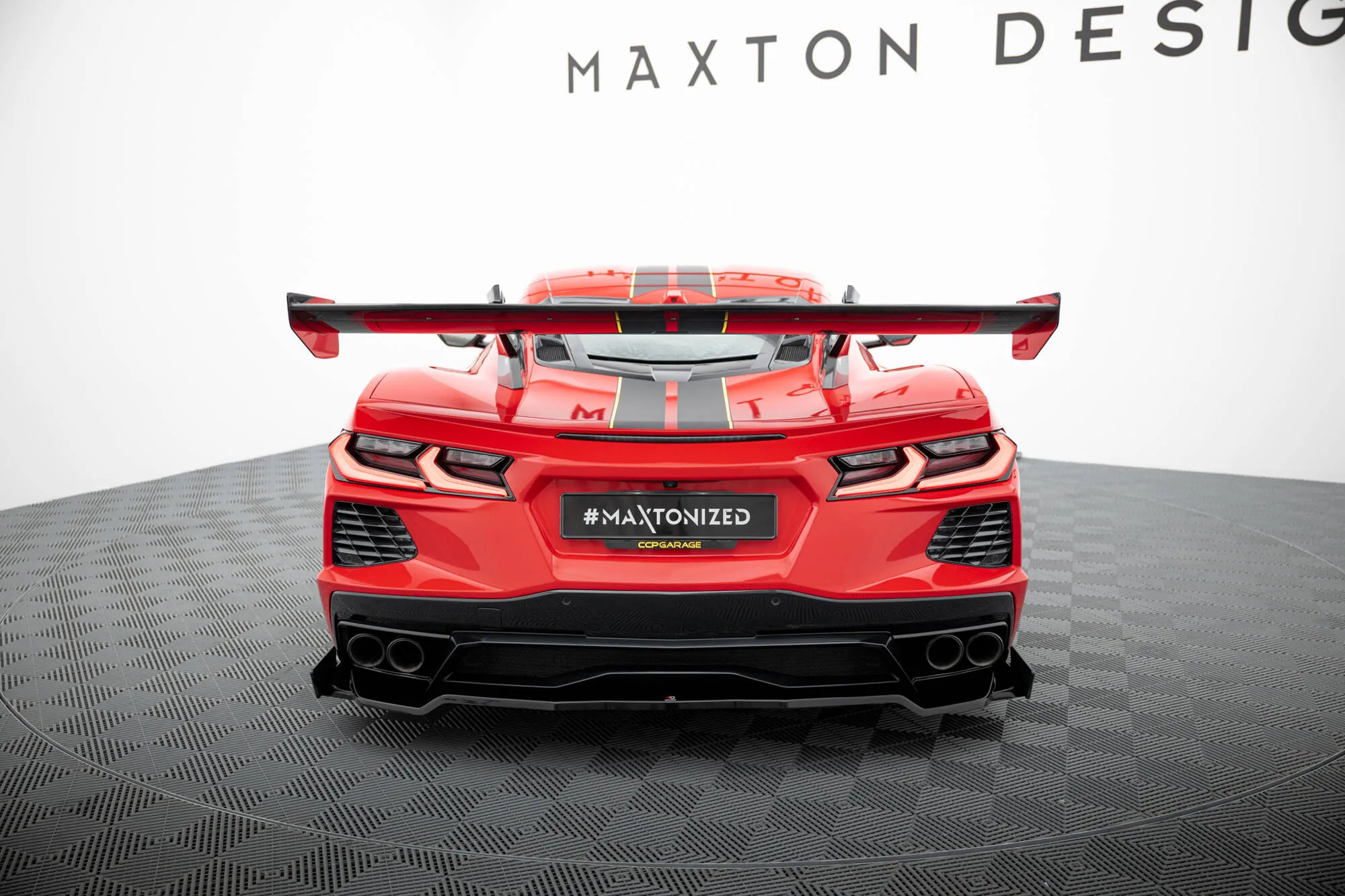 Hekkspoiler Chevrolet Corvette (C8) 2019-2026 | Carbon Fiber Edition – bilde 3