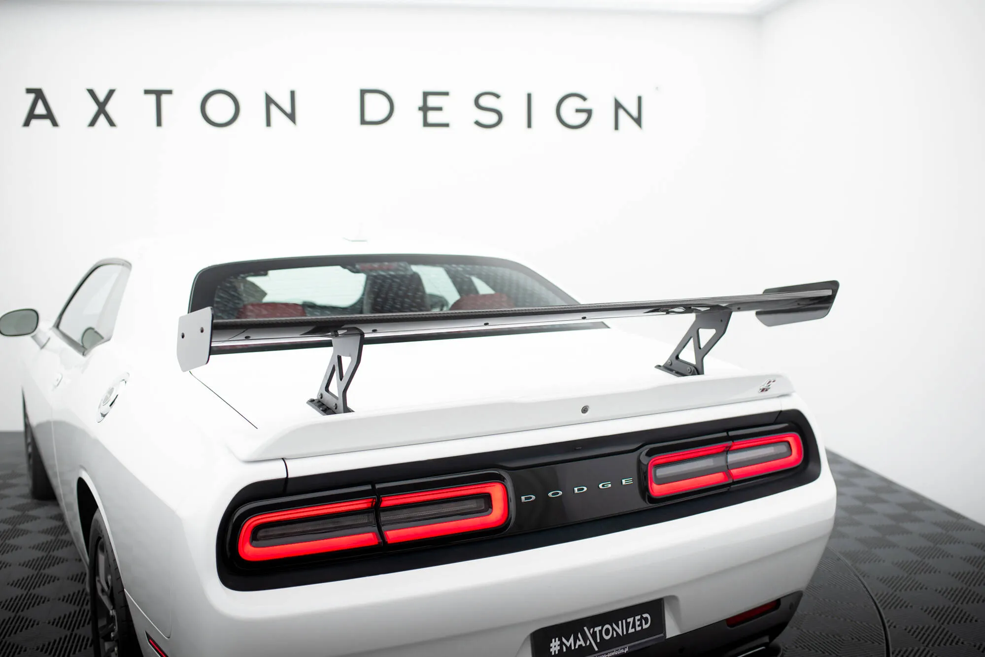 Hekkspoiler Dodge Challenger (K3) 2008 - 2023 | Carbon Fiber Edition – bilde 2
