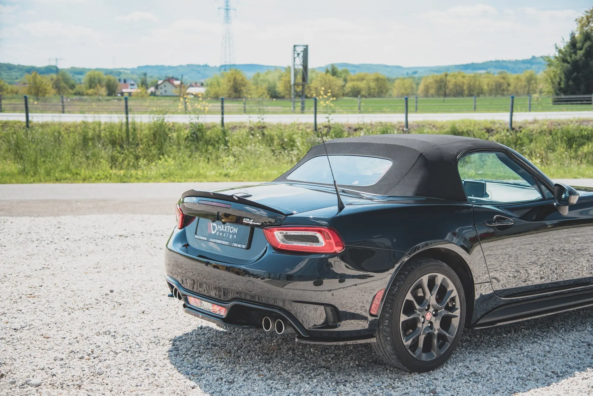 HEKKSPOILER Fiat 124 Spider Abarth 2016-2020 – bilde 3