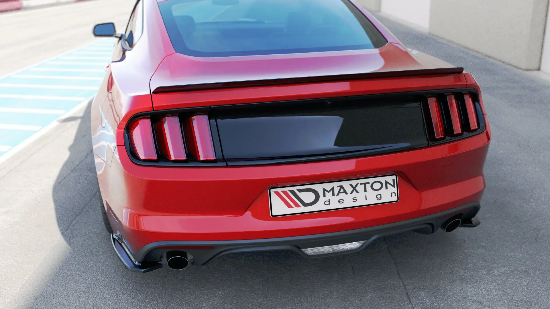 HEKKSPOILER FORD MUSTANG mk6 / GT MK6 2014-2017 – bilde 2