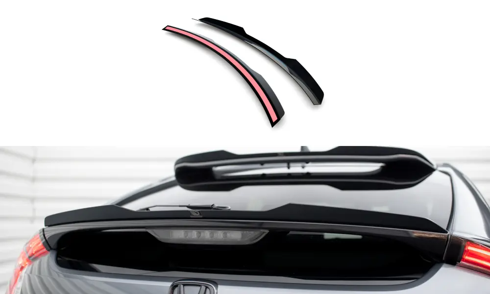Hekkspoiler Honda Civic Sport Mk10 2020-2023 | Glossy Black Edition – bilde 2