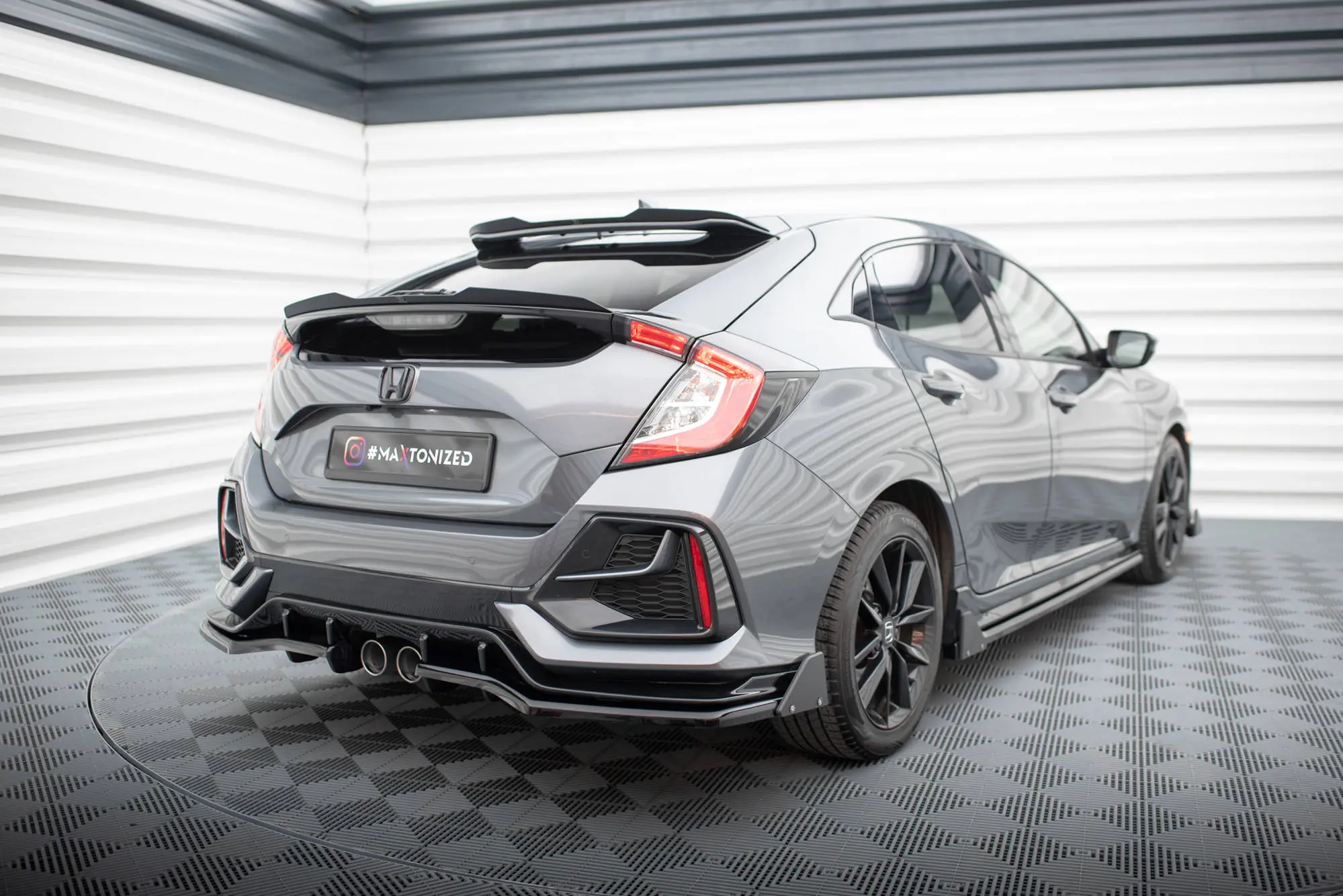 Hekkspoiler Honda Civic Sport Mk10 2020-2023 | Glossy Black Edition – bilde 5