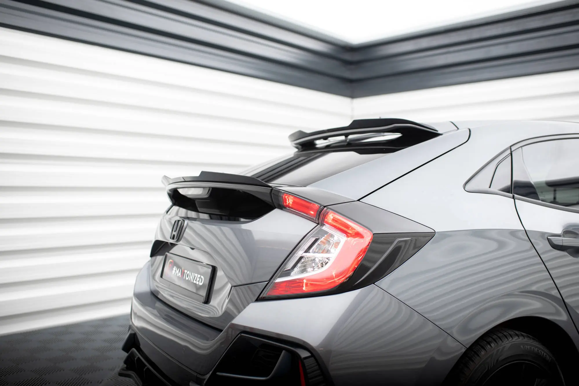 Hekkspoiler Honda Civic Sport Mk10 2020-2023 | Glossy Black Edition – bilde 6