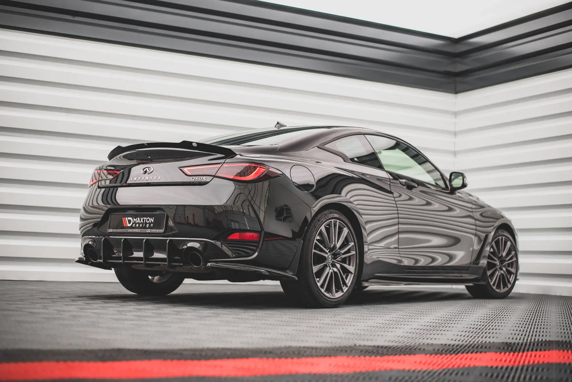 HEKKSPOILER INFINITI Q60 S mk2 2017-> – bilde 2