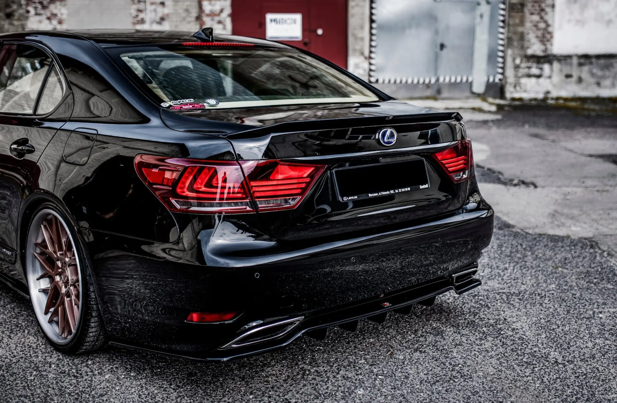 HEKKSPOILER Lexus LS IV Facelift 2012 - 2017 – bilde 3