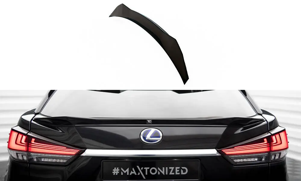 Hekkspoiler Lexus RX Mk4 facelift 2019 - 2022 | 3D Glossy Black Edition – bilde 2