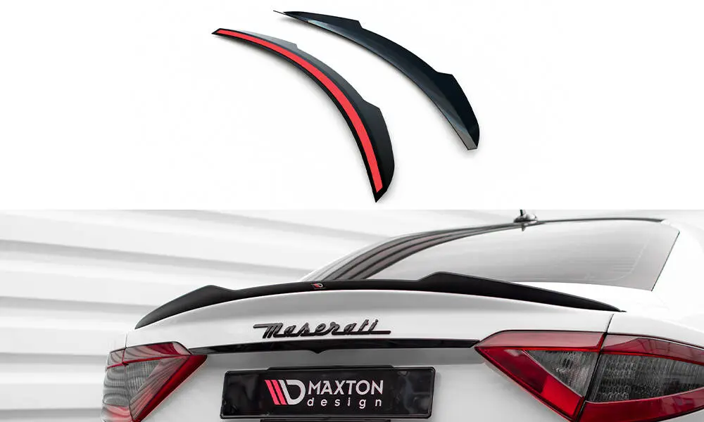Hekkspoiler Maserati GranTurismo S 2008 - 2019 | Glossy Black Edition – bilde 2