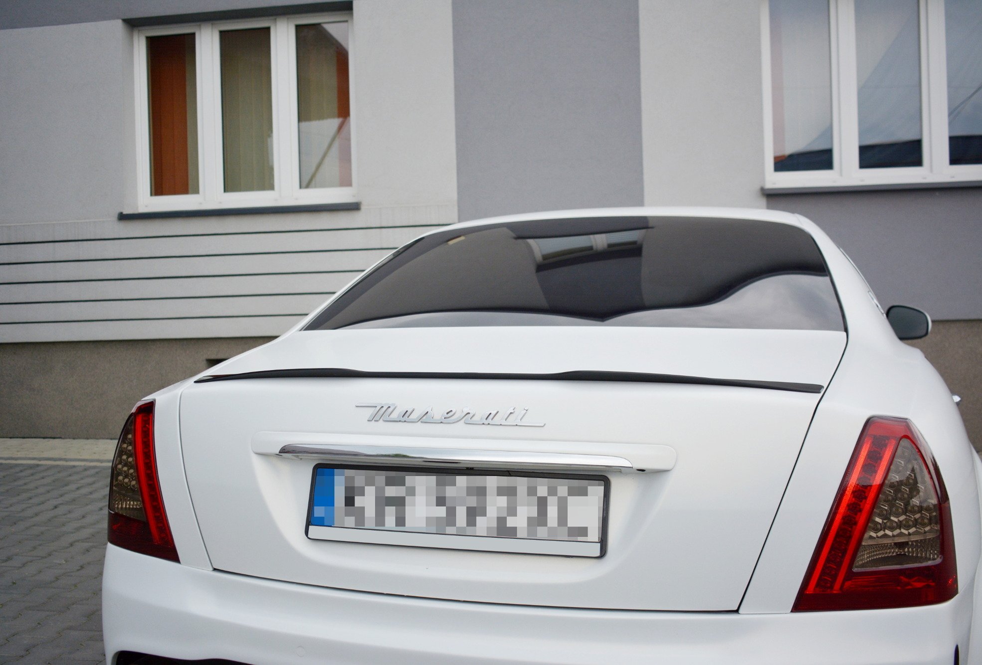 HEKKSPOILER MASERATI Quattroporte mk5 2009-2012 facelift
