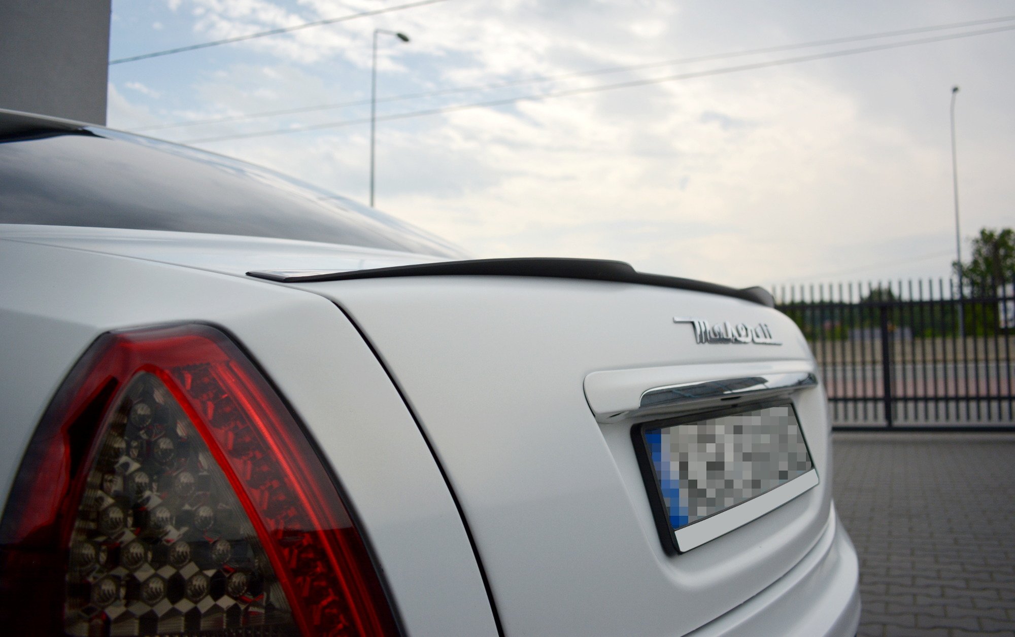 HEKKSPOILER MASERATI Quattroporte mk5 2009-2012 facelift – bilde 3