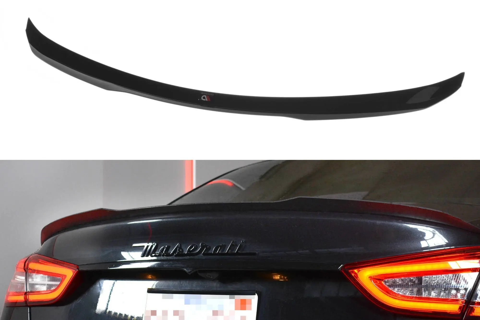 HEKKSPOILER MASERATI QUATTROPORTE MK6 2013-2016 Pre-FACELIFT – bilde 2