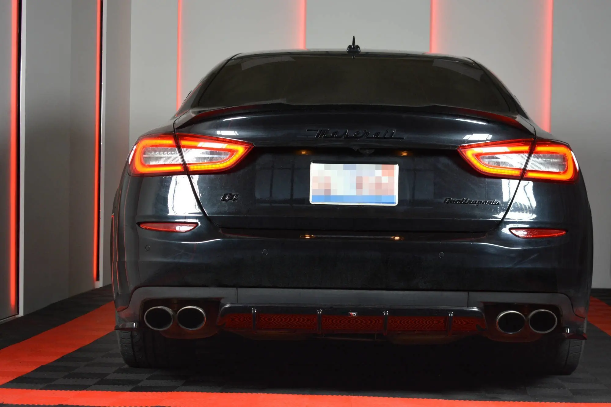 HEKKSPOILER MASERATI QUATTROPORTE MK6 2013-2016 Pre-FACELIFT – bilde 5