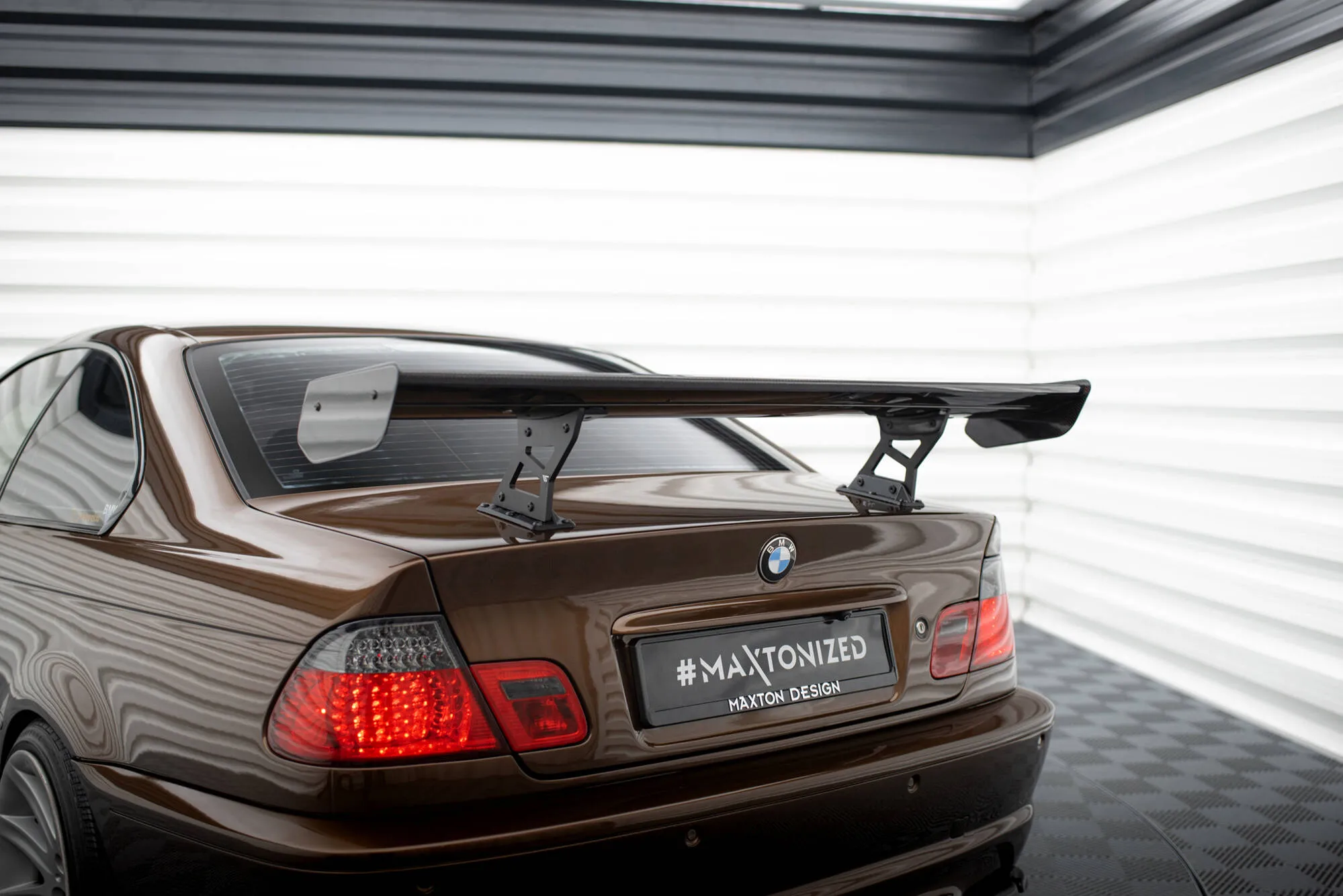 Hekkspoiler med indre bøyler BMW 3 (E46) 1998 - 2005 | Carbon Fiber Edition – bilde 5