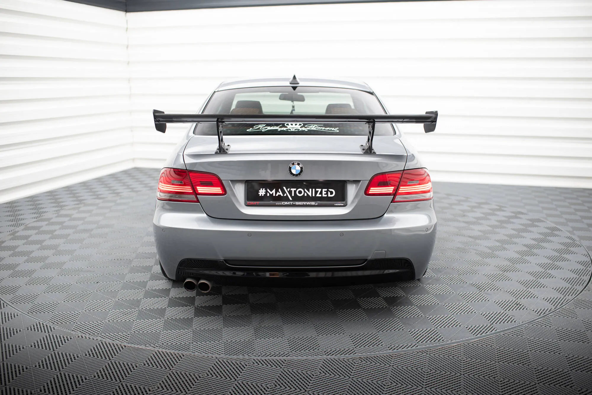 Hekkspoiler med indre bøyler BMW 3 (E92) 2006 - 2013 | Carbon Fiber Edition