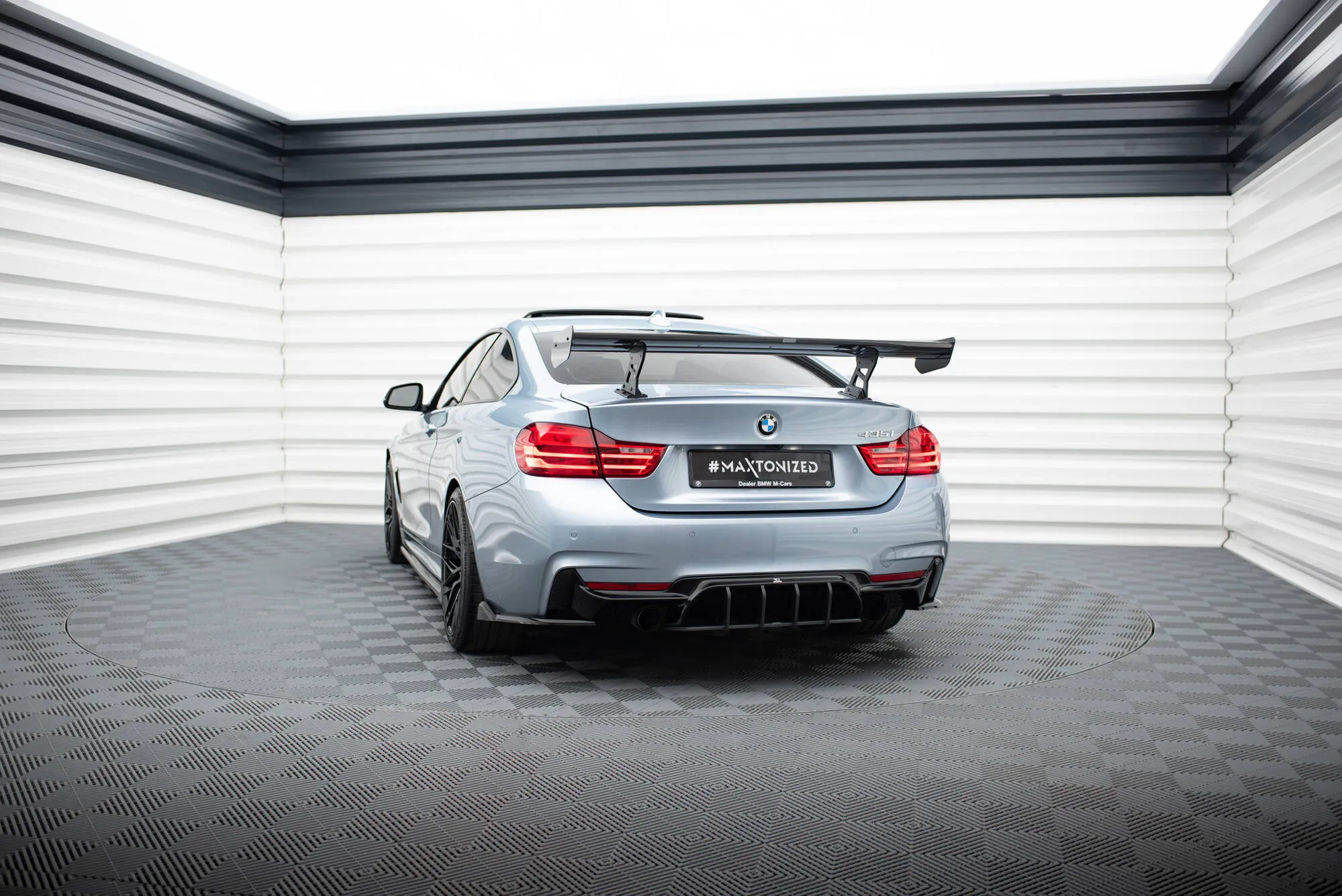 Hekkspoiler med indre bøyler BMW 4 (F32) 2013 - 2020 | Carbon Fiber Edition – bilde 2