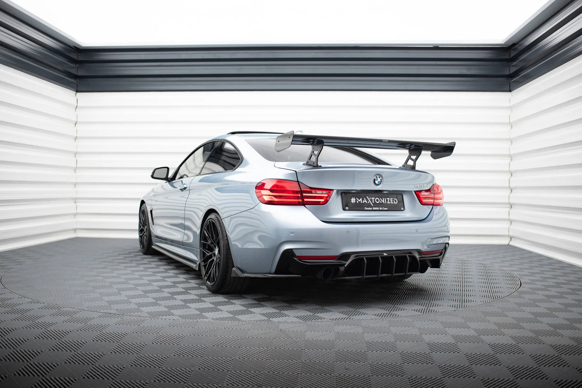 Hekkspoiler med indre bøyler BMW 4 (F32) 2013 - 2020 | Carbon Fiber Edition – bilde 3