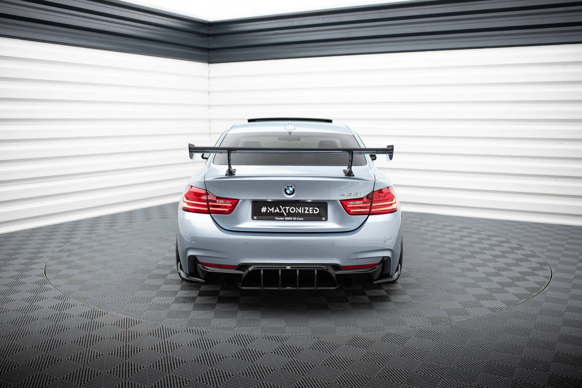 Hekkspoiler med indre bøyler BMW 4 (F32) 2013 - 2020 | Carbon Fiber Edition – bilde 4
