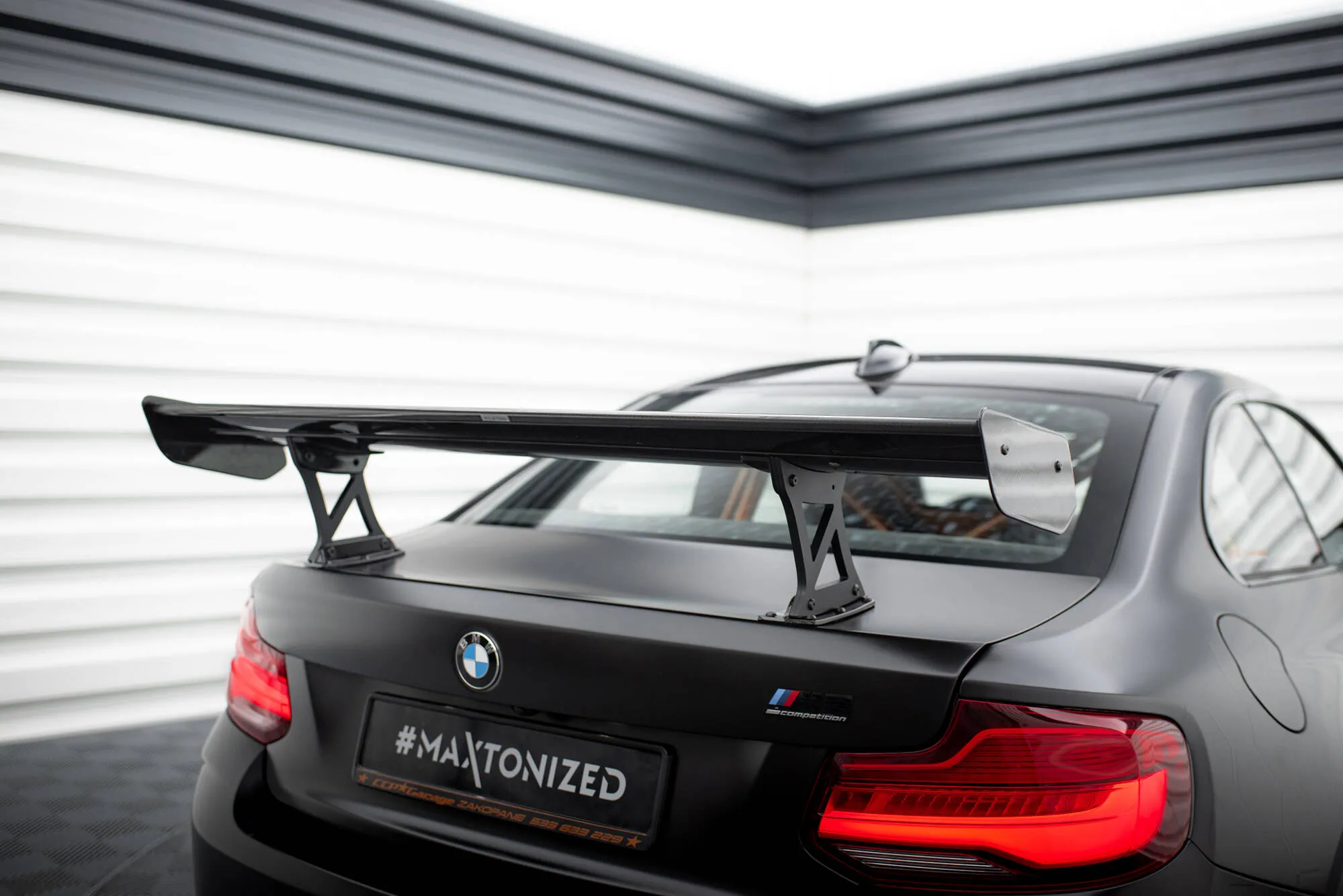 Hekkspoiler med indre bøyler BMW M4 (G82) 2021-2026 | Carbon Fiber Edition – bilde 2