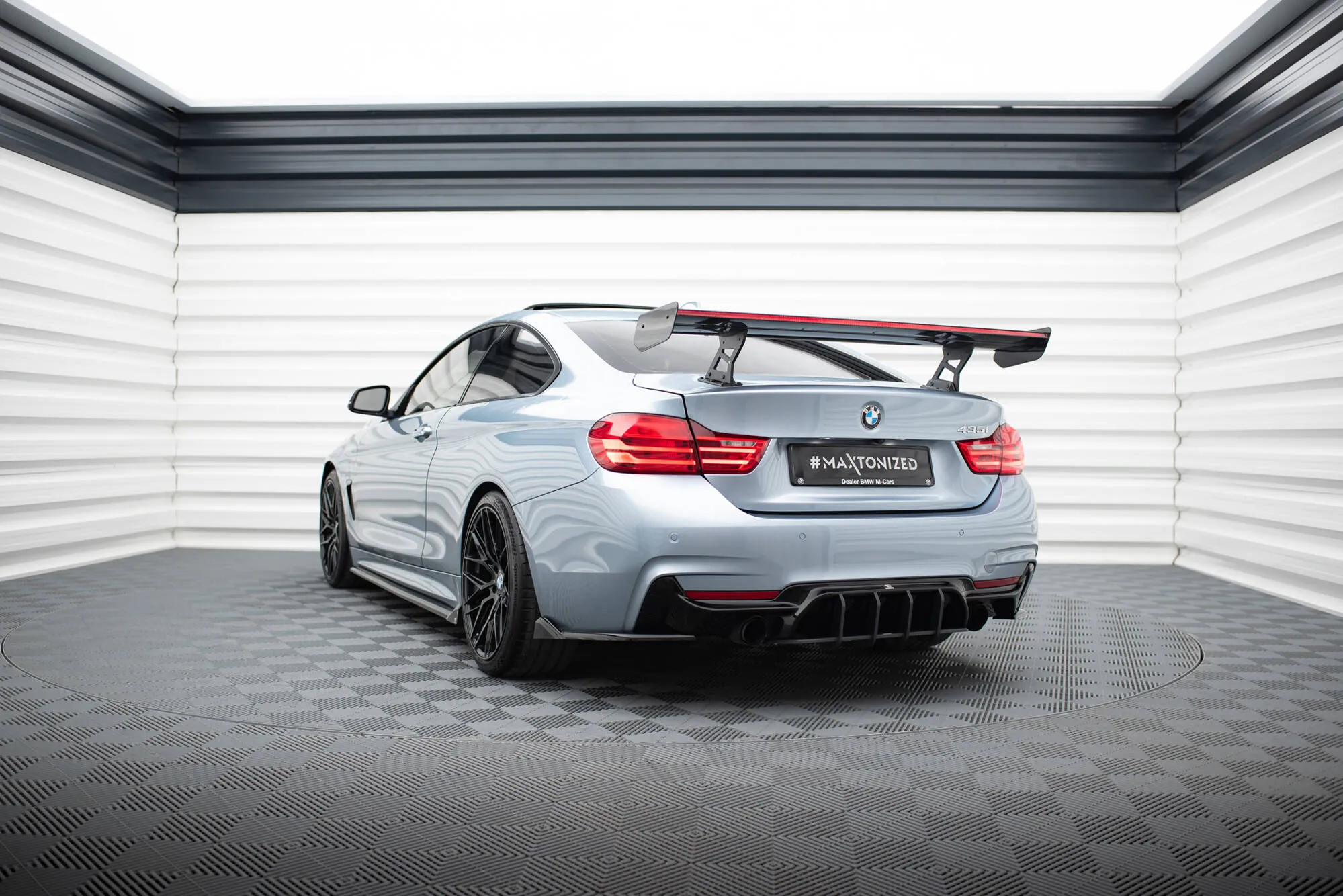 Hekkspoiler med indre bøyler med LED BMW 4 (F32) 2013 - 2020 | Carbon Fiber Edition – bilde 8