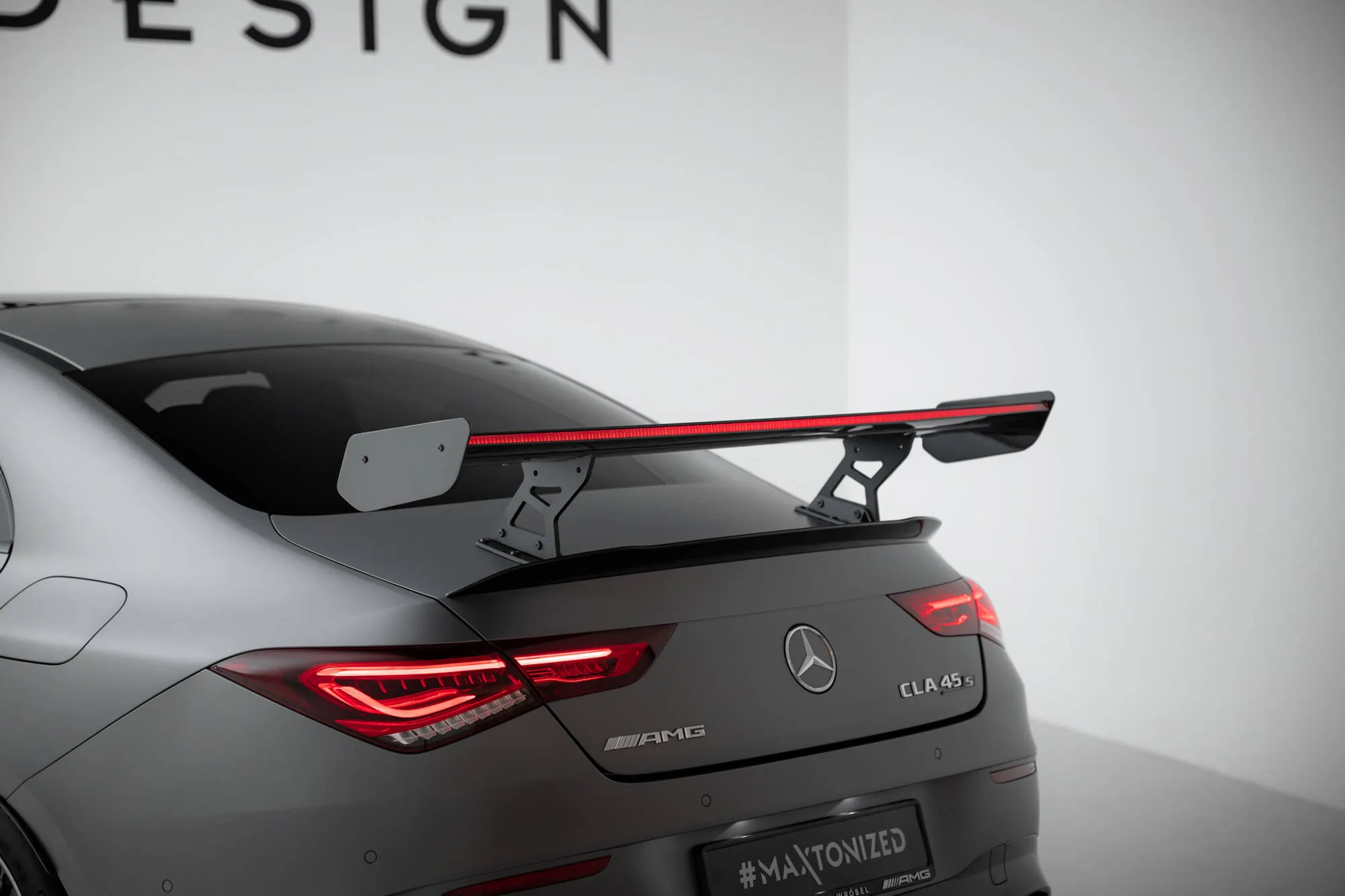 Hekkspoiler med indre bøyler med LED Mercedes-Benz Cla (C118) 2019 - 2025 | Carbon Fiber Edition – bilde 3