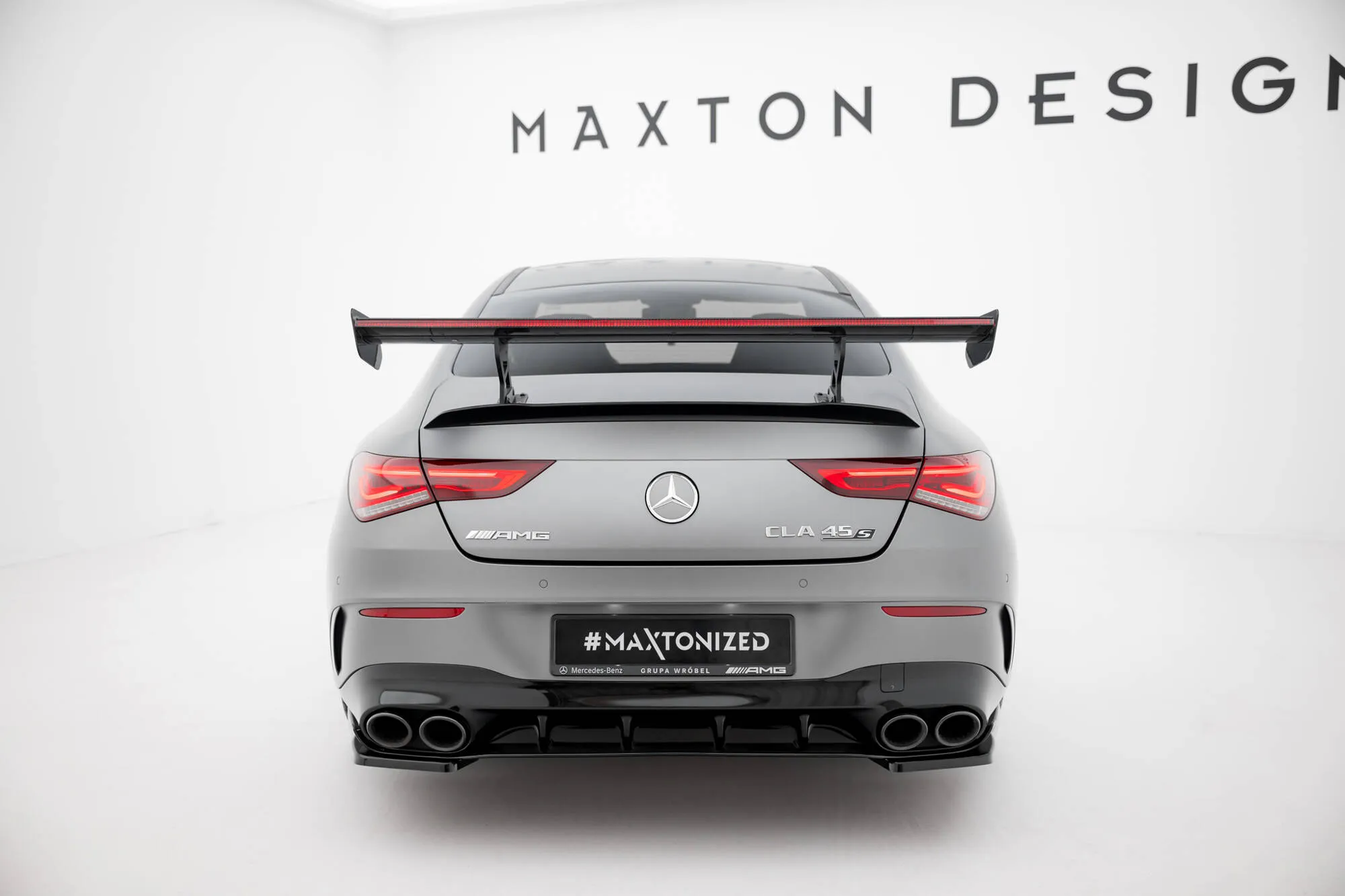 Hekkspoiler med indre bøyler med LED Mercedes-Benz Cla (C118) 2019 - 2025 | Carbon Fiber Edition – bilde 6