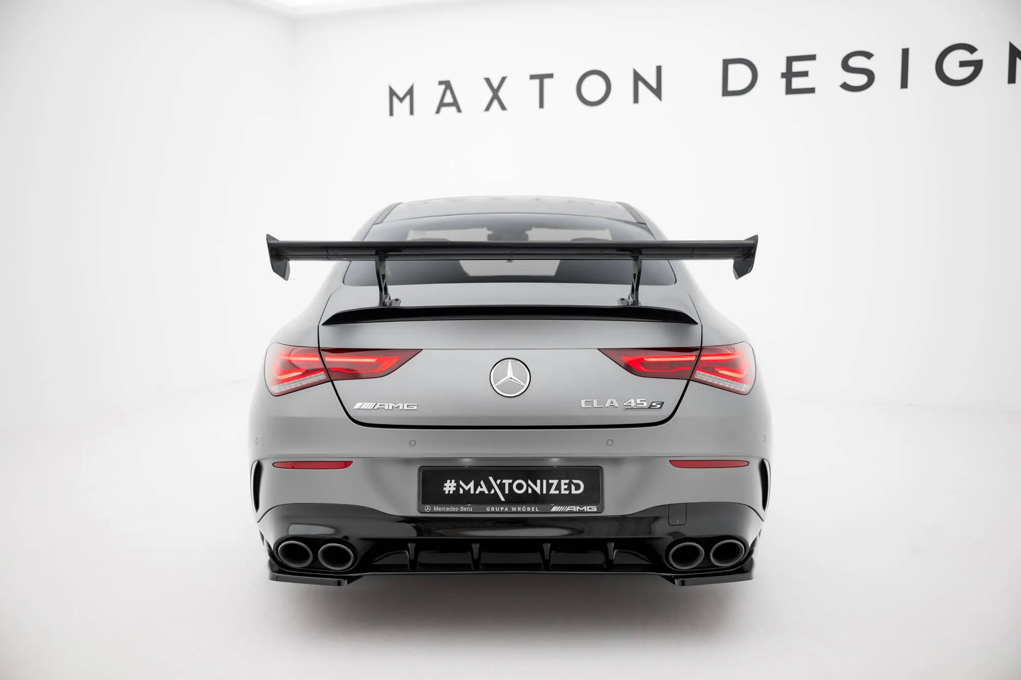 Hekkspoiler med indre bøyler Mercedes-Benz Cla (C118) 2019 - 2025 | Carbon Fiber Edition