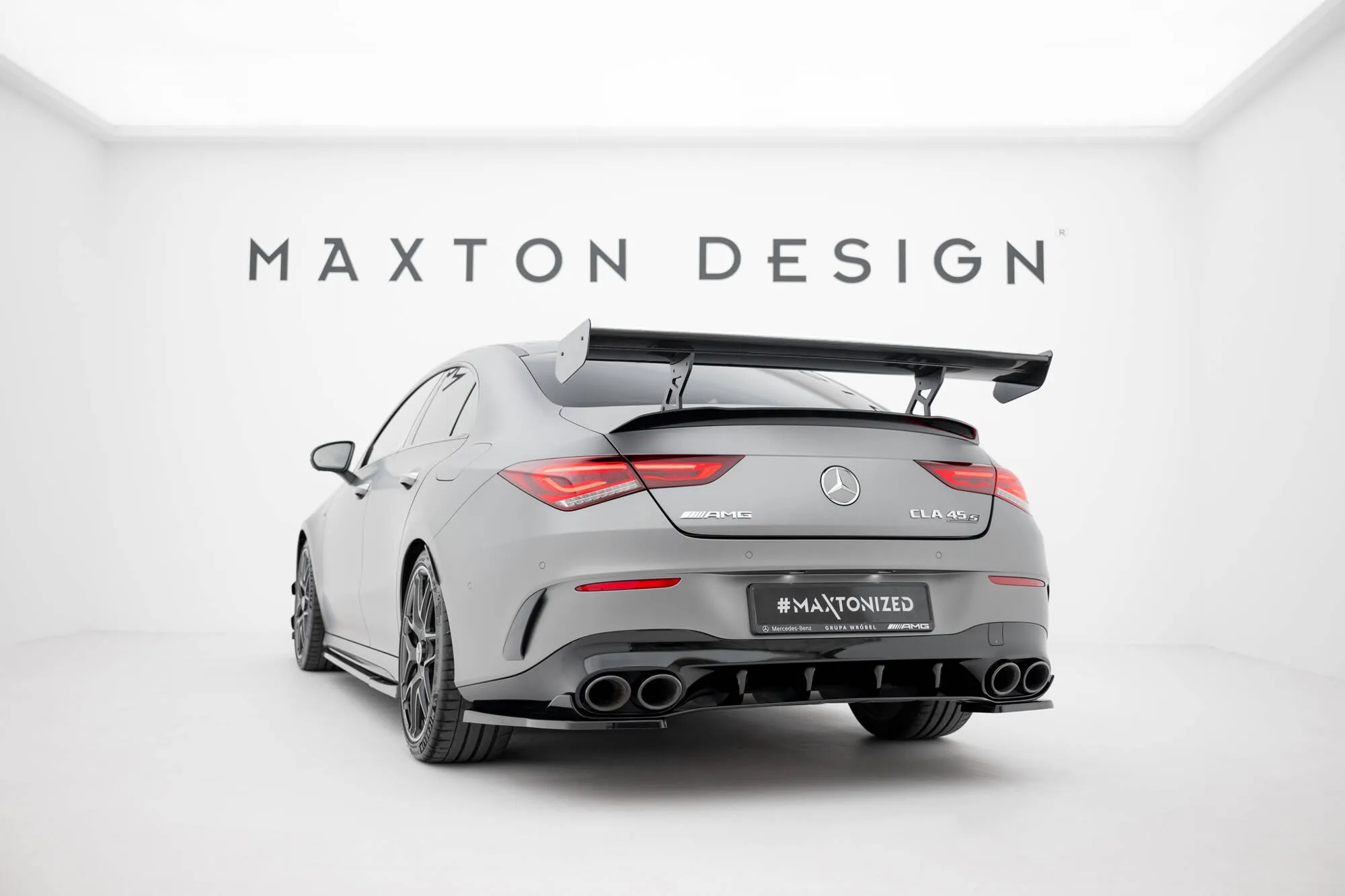 Hekkspoiler med indre bøyler Mercedes-Benz Cla (C118) 2019 - 2025 | Carbon Fiber Edition – bilde 2