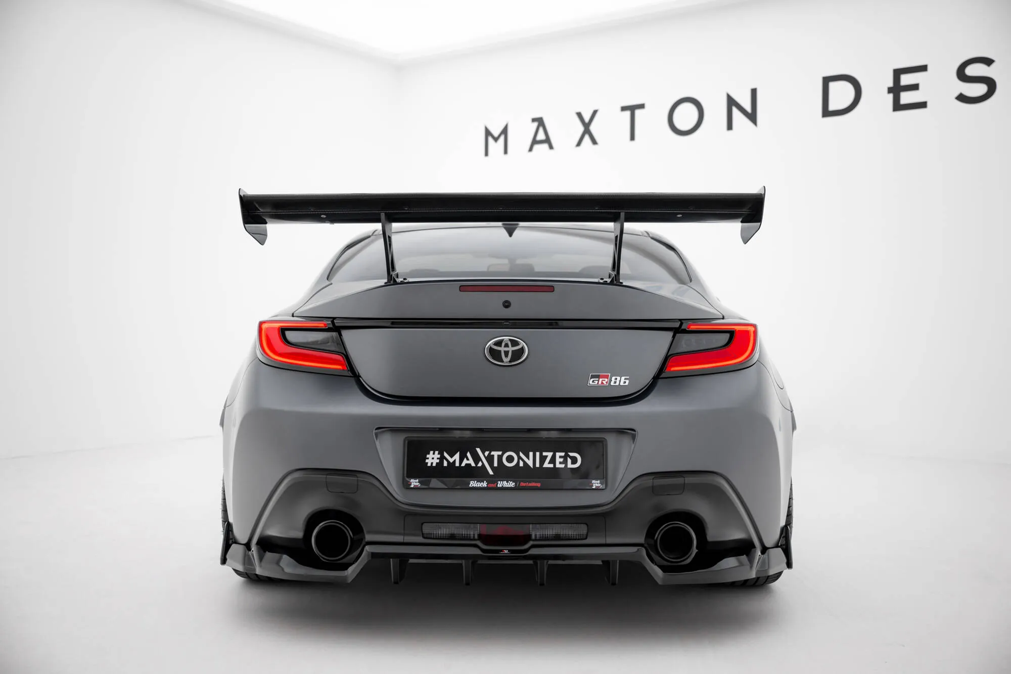 Hekkspoiler med indre bøyler Toyota GR86 (Mk1) 2021 - 2026 | Carbon Fiber Edition