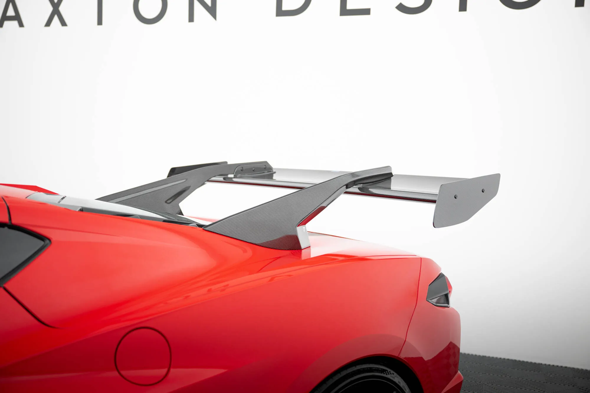 Hekkspoiler med LED Chevrolet Corvette (C8) 2019-2026 | Carbon Fiber Edition – bilde 11