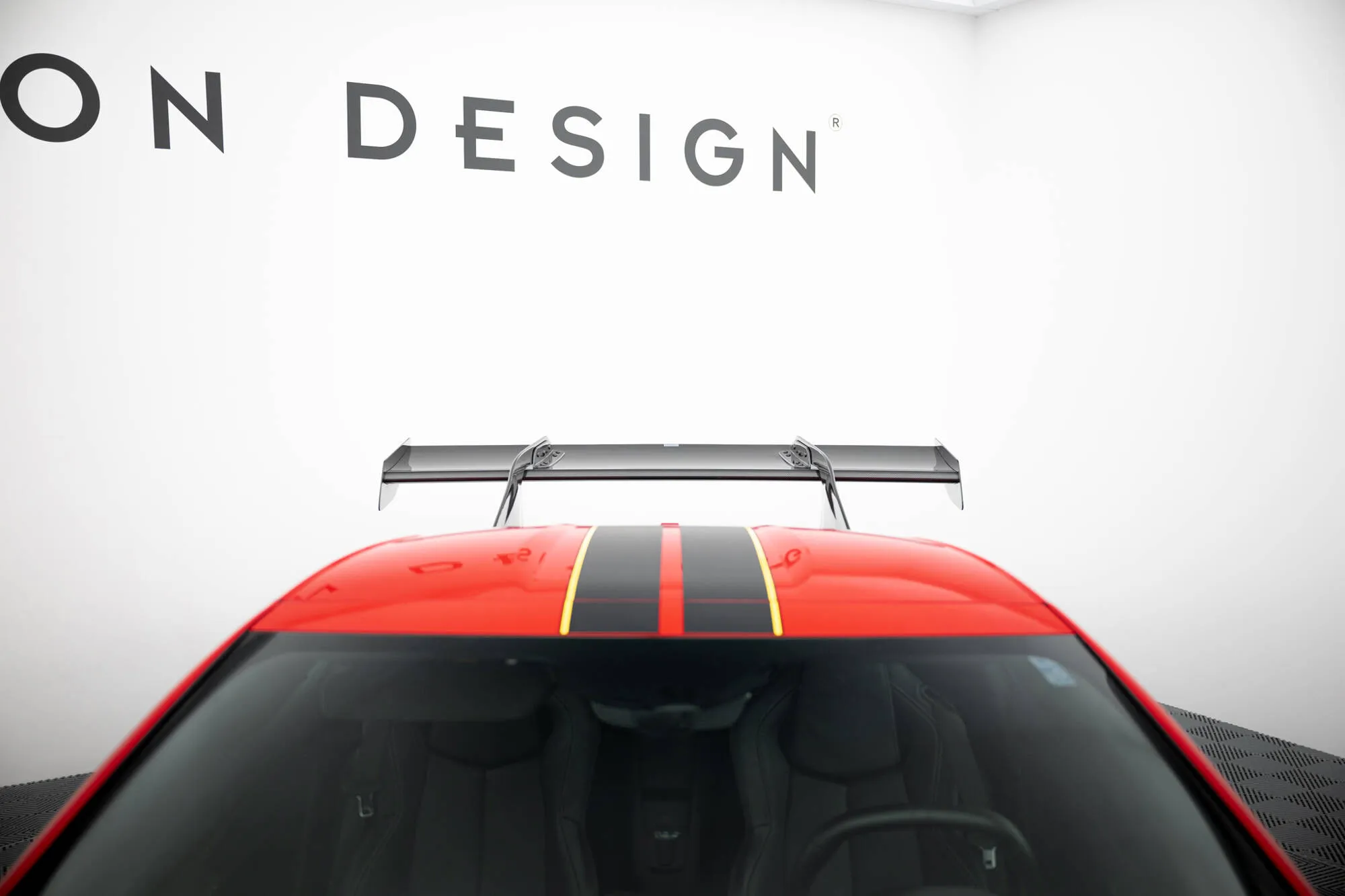 Hekkspoiler med LED Chevrolet Corvette (C8) 2019-2026 | Carbon Fiber Edition – bilde 15