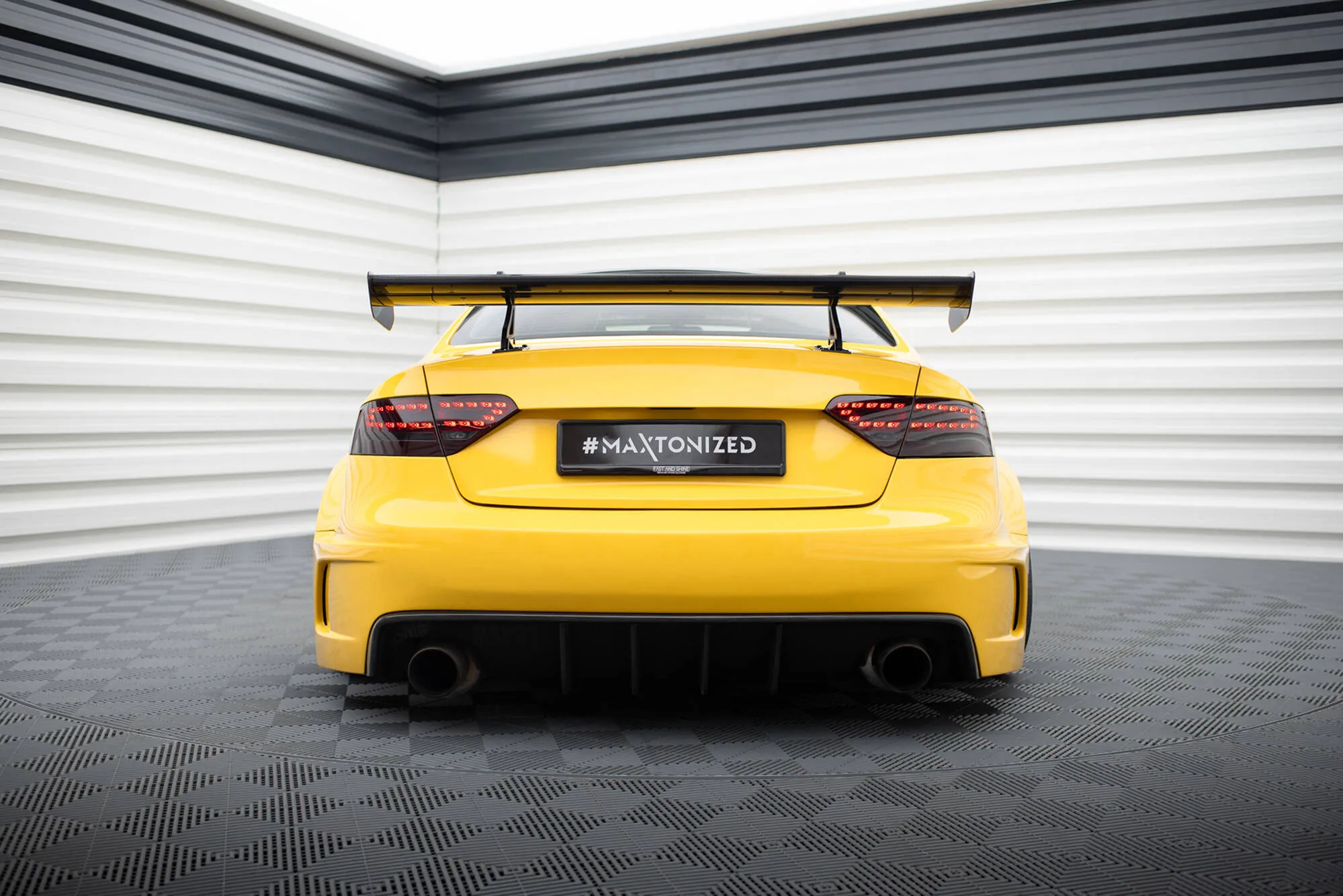 Hekkspoiler med svanehals Audi A5 2007-2016 | Carbon Fiber Edition – bilde 3