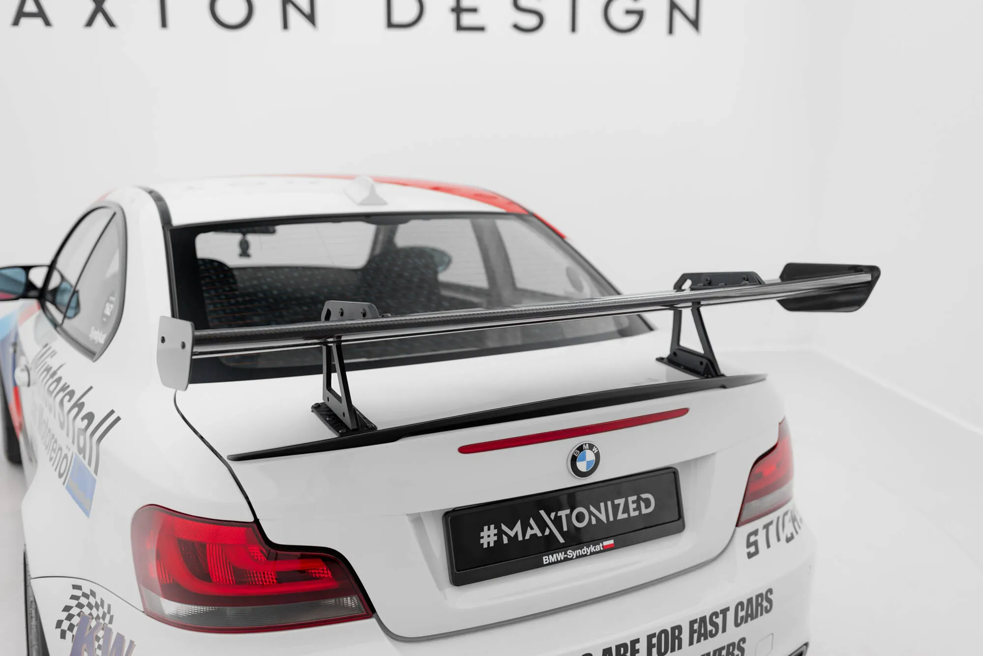 Hekkspoiler med svanehals BMW 1 (E81) 2007 - 2012 | Carbon Fiber Edition
