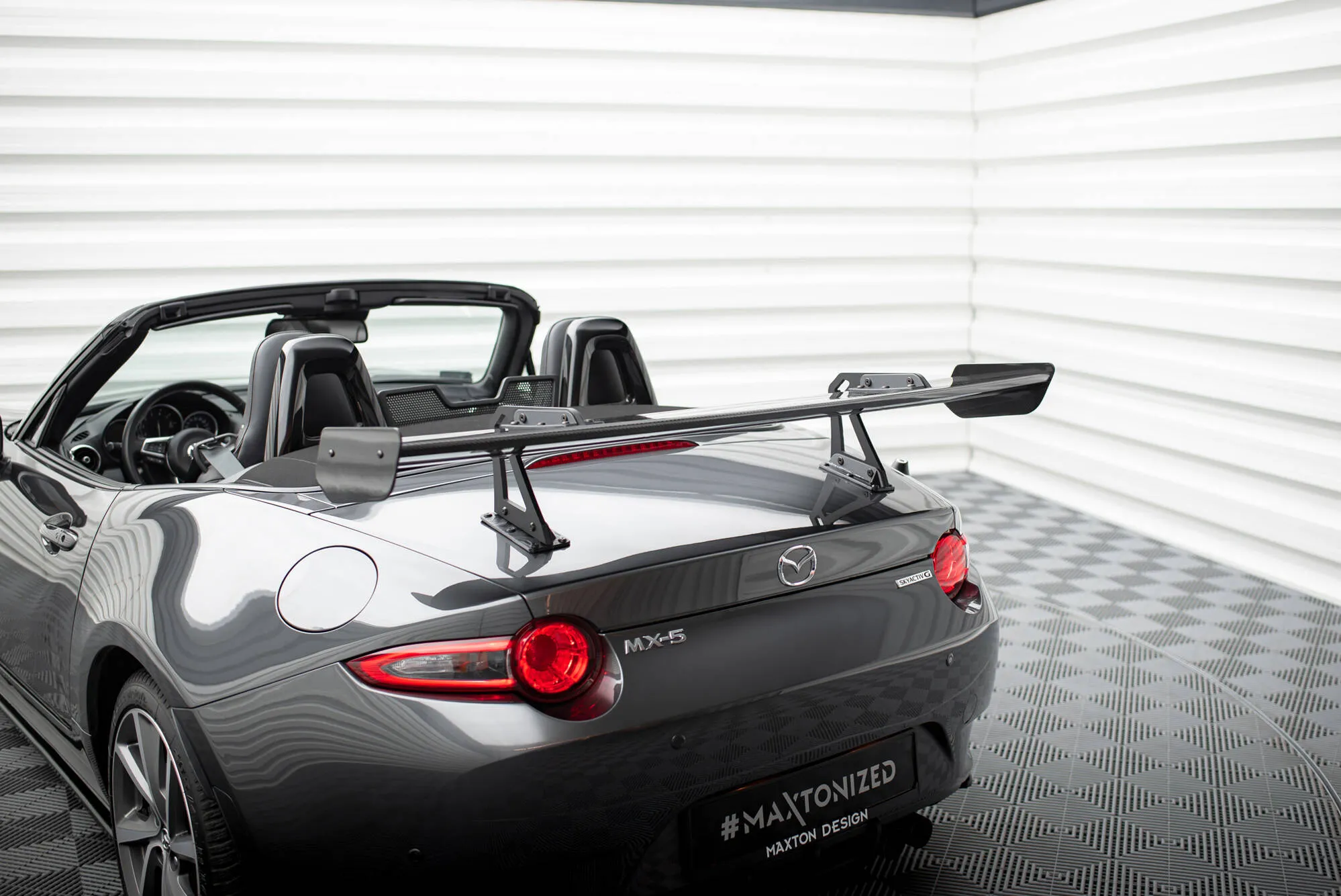 Hekkspoiler med svanehals Mazda MX-5 (Mk4) 2015-2026 | Carbon Fiber Edition