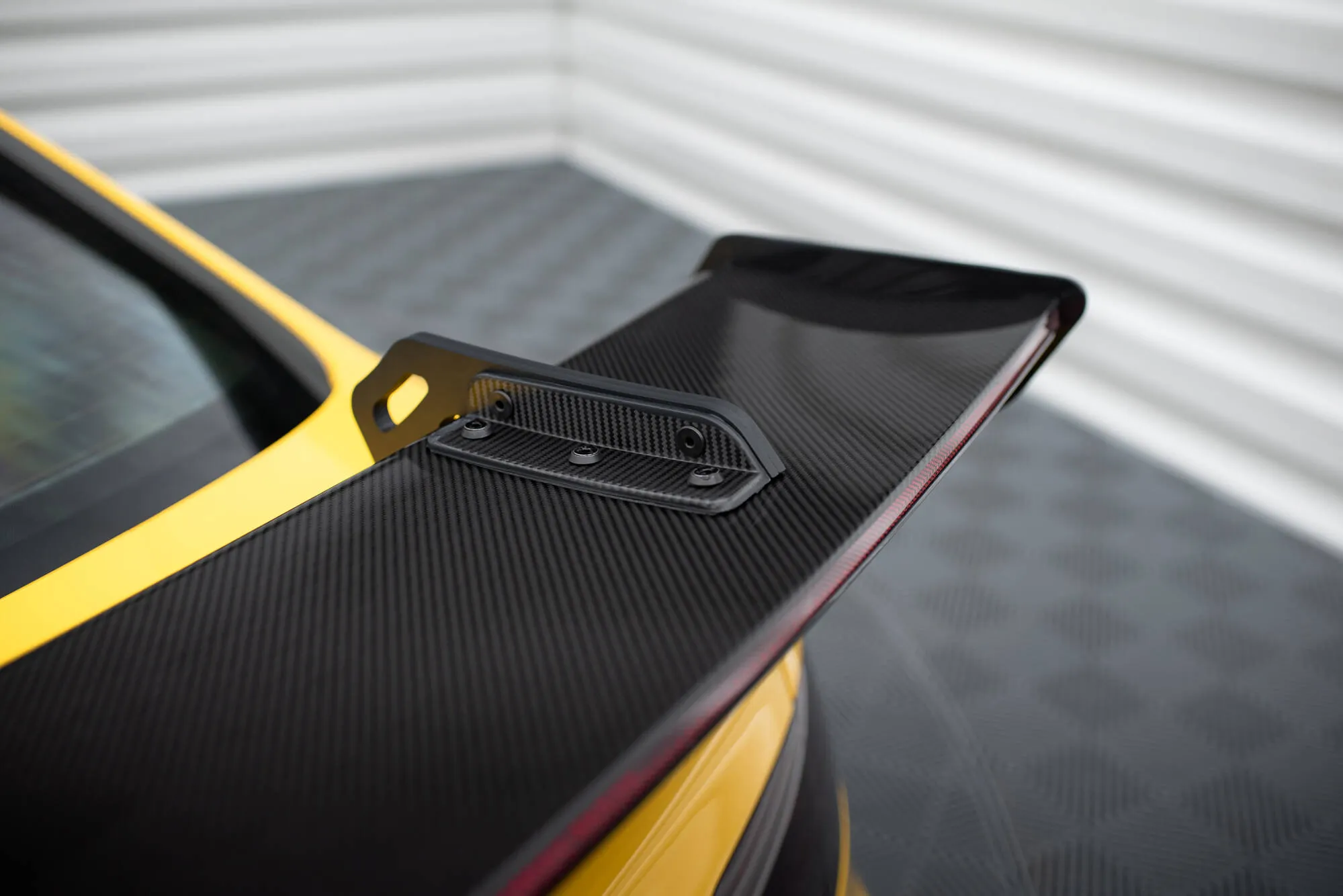 Hekkspoiler med svanehals med LED Audi A5 (A5) 2007-2016 | Carbon Fiber Edition – bilde 13