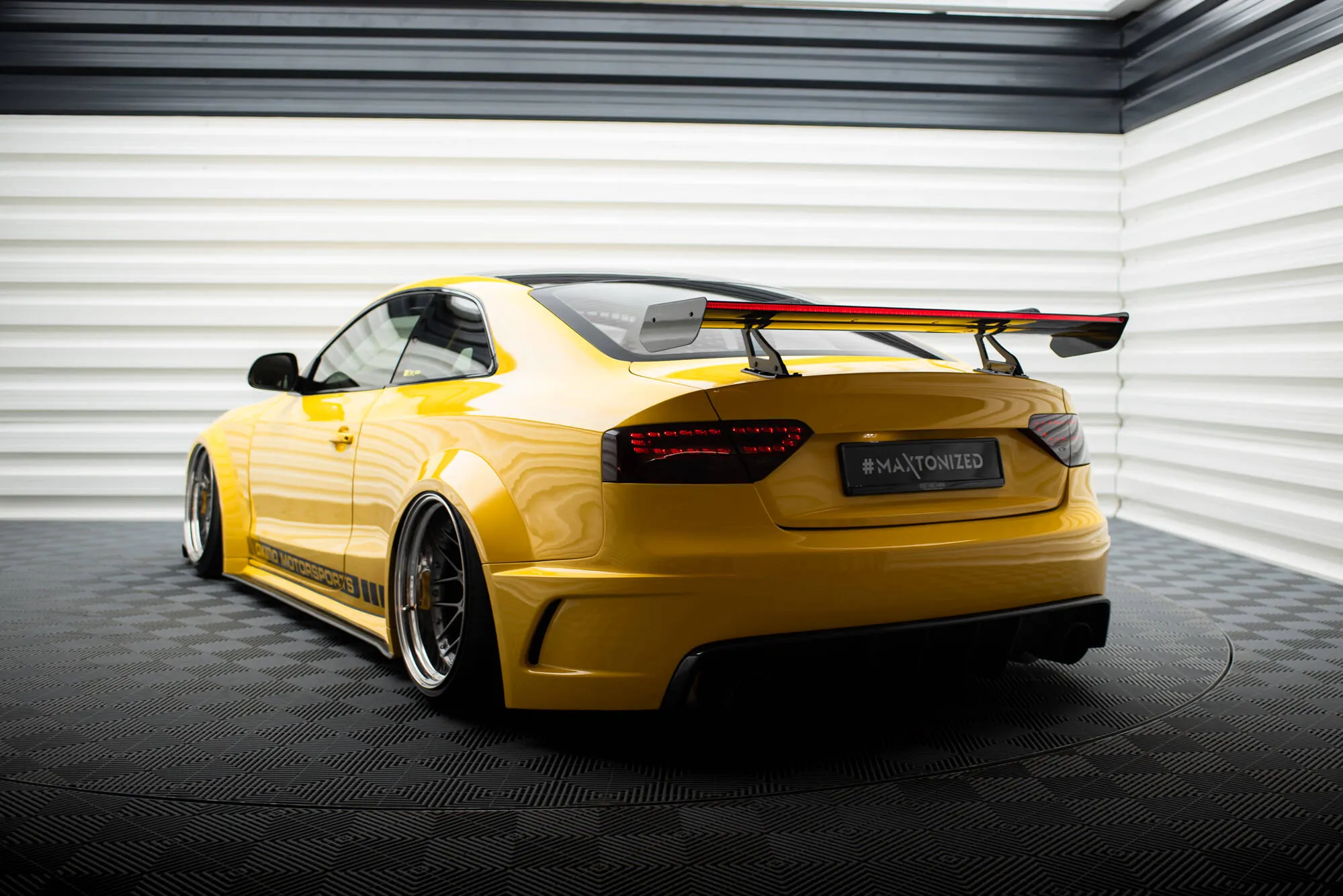 Hekkspoiler med svanehals med LED Audi A5 (A5) 2007-2016 | Carbon Fiber Edition – bilde 17