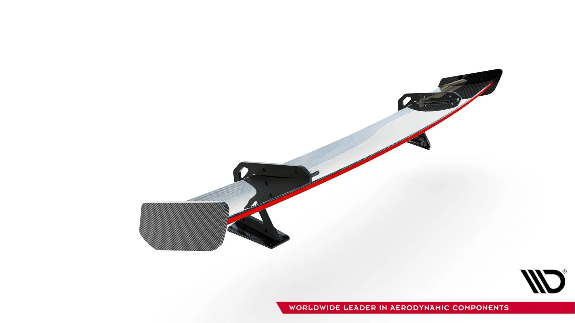 Hekkspoiler med svanehals med LED Audi A5 (F5) 2016-2024 | Carbon Fiber Edition – bilde 10