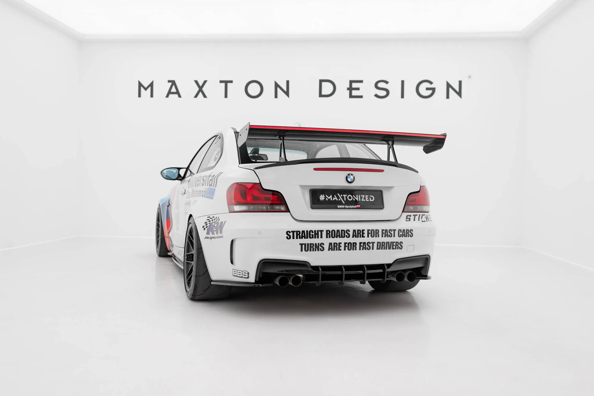 Hekkspoiler med svanehals med LED BMW 1 (E81) 2007 - 2012 | Carbon Fiber Edition – bilde 6