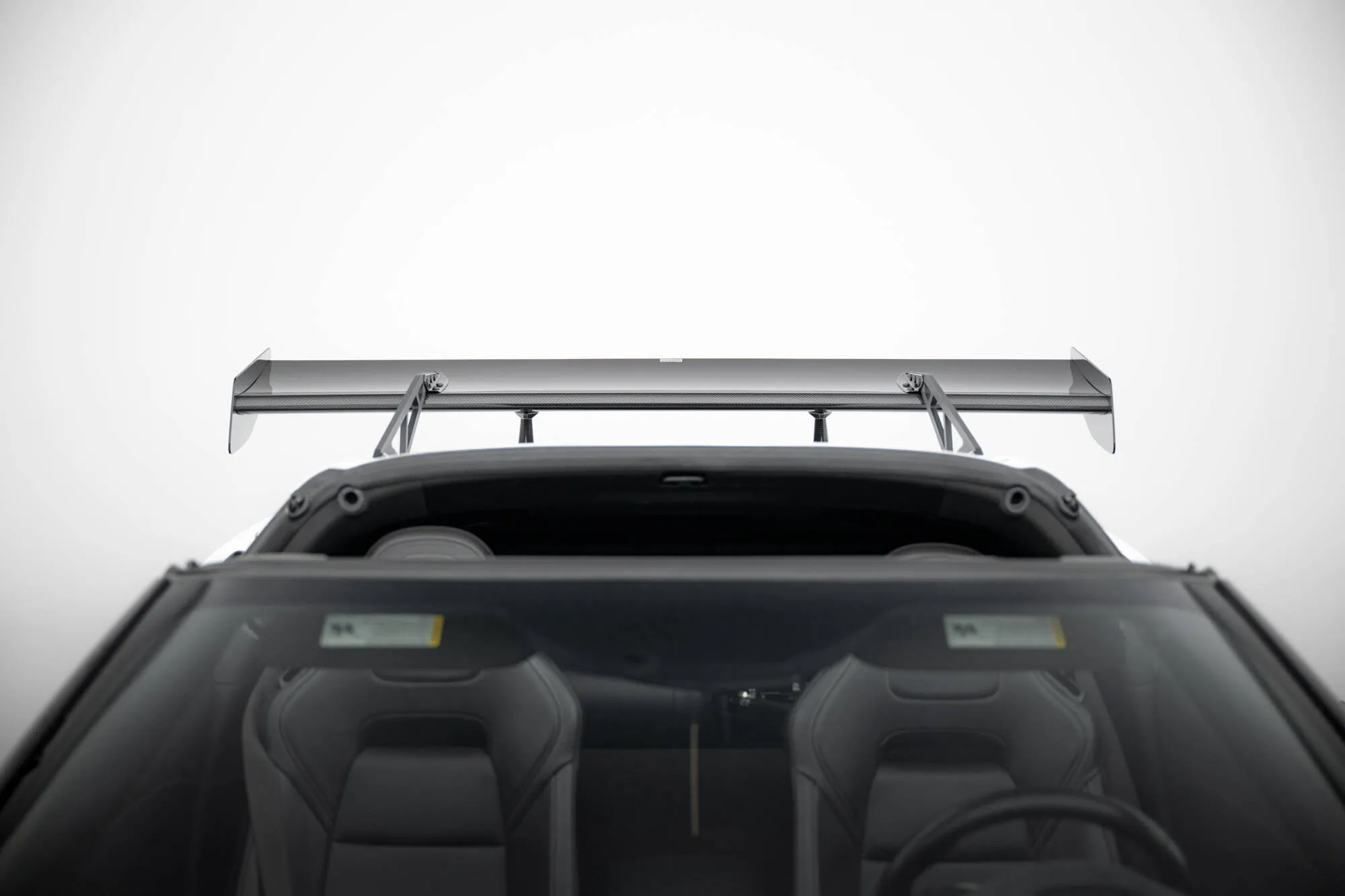 Hekkspoiler med svanehals med LED Chevrolet Corvette (C7) 2013-2019 | Carbon Fiber Edition – bilde 17