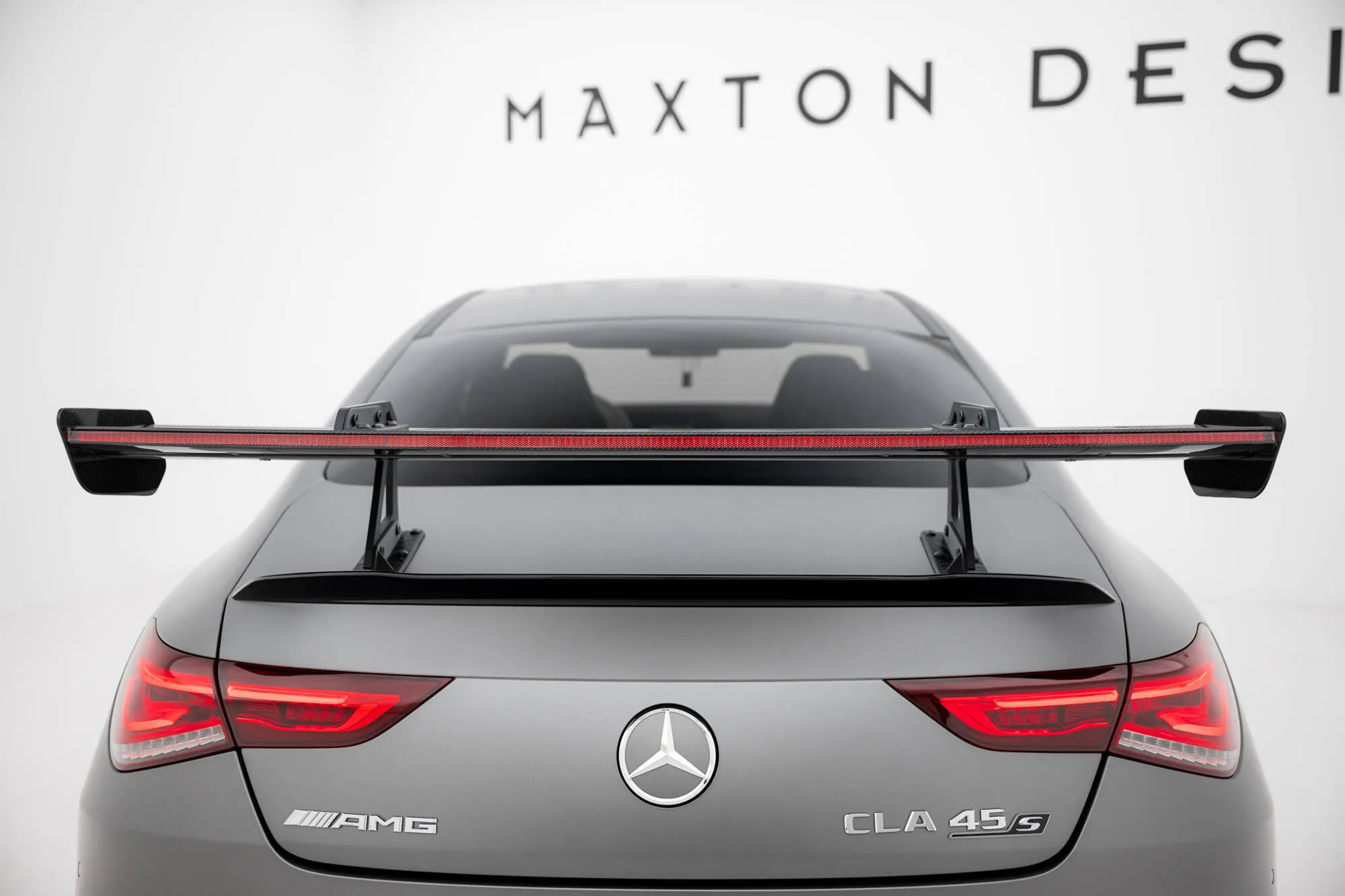 Hekkspoiler med svanehals med LED Mercedes-Benz Cla (C118) 2019 - 2025 | Carbon Fiber Edition – bilde 6