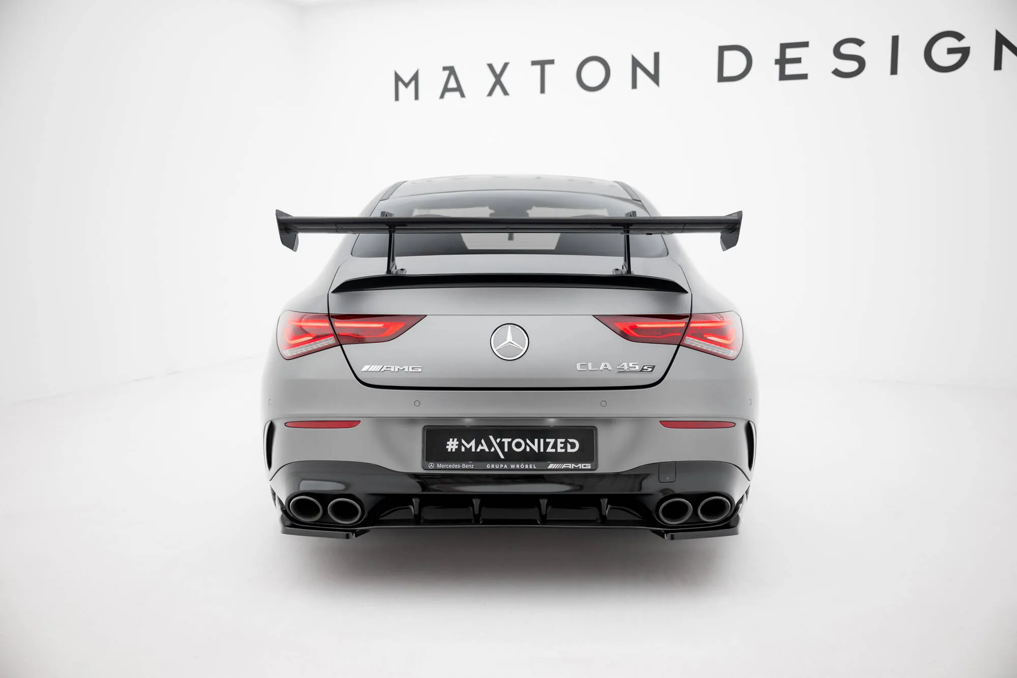Hekkspoiler med svanehals Mercedes-Benz Cla (C118) 2019 - 2025 | Carbon Fiber Edition