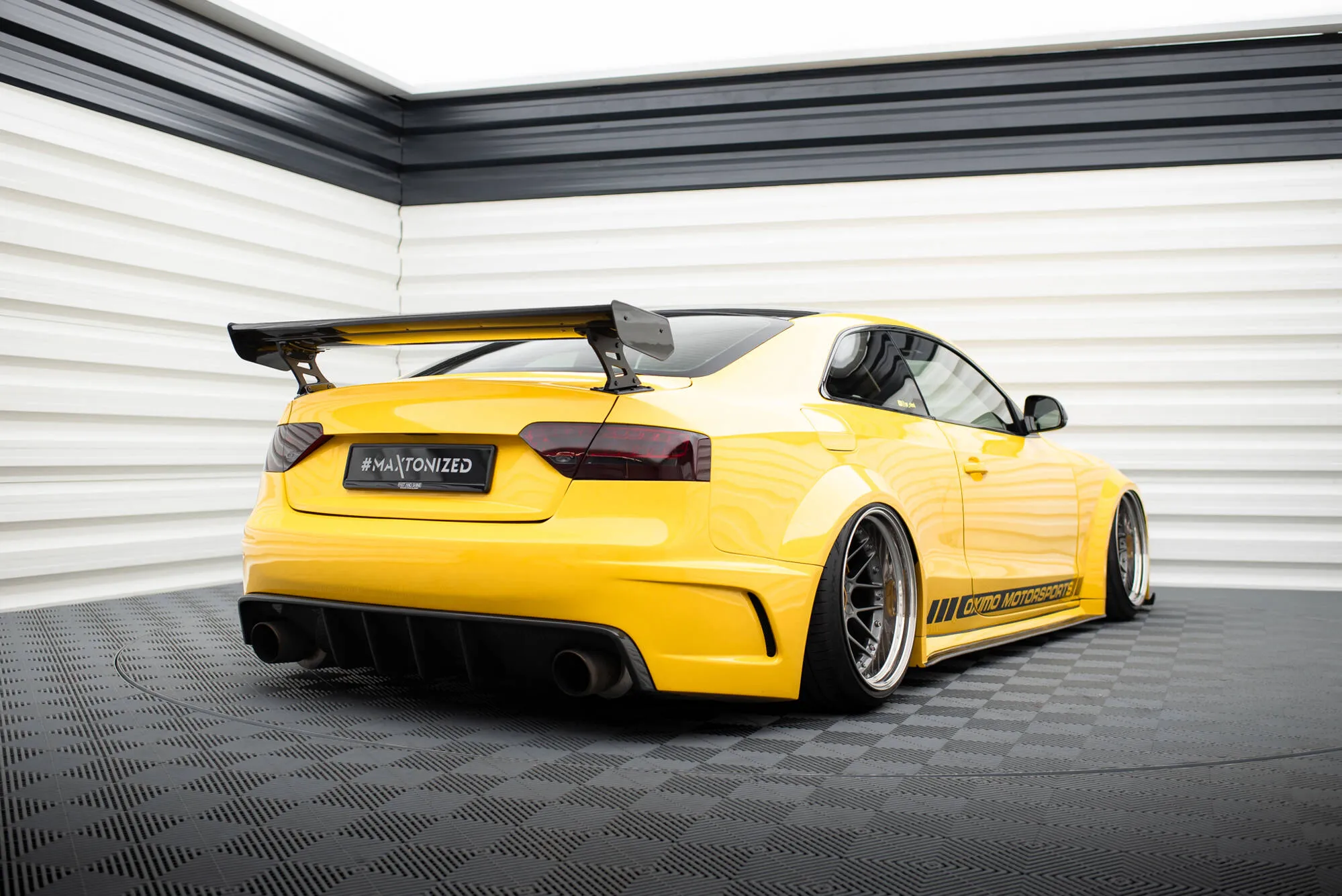 Hekkspoiler med ytre bøyler Audi A5 2007-2016 | Carbon Fiber Edition – bilde 2