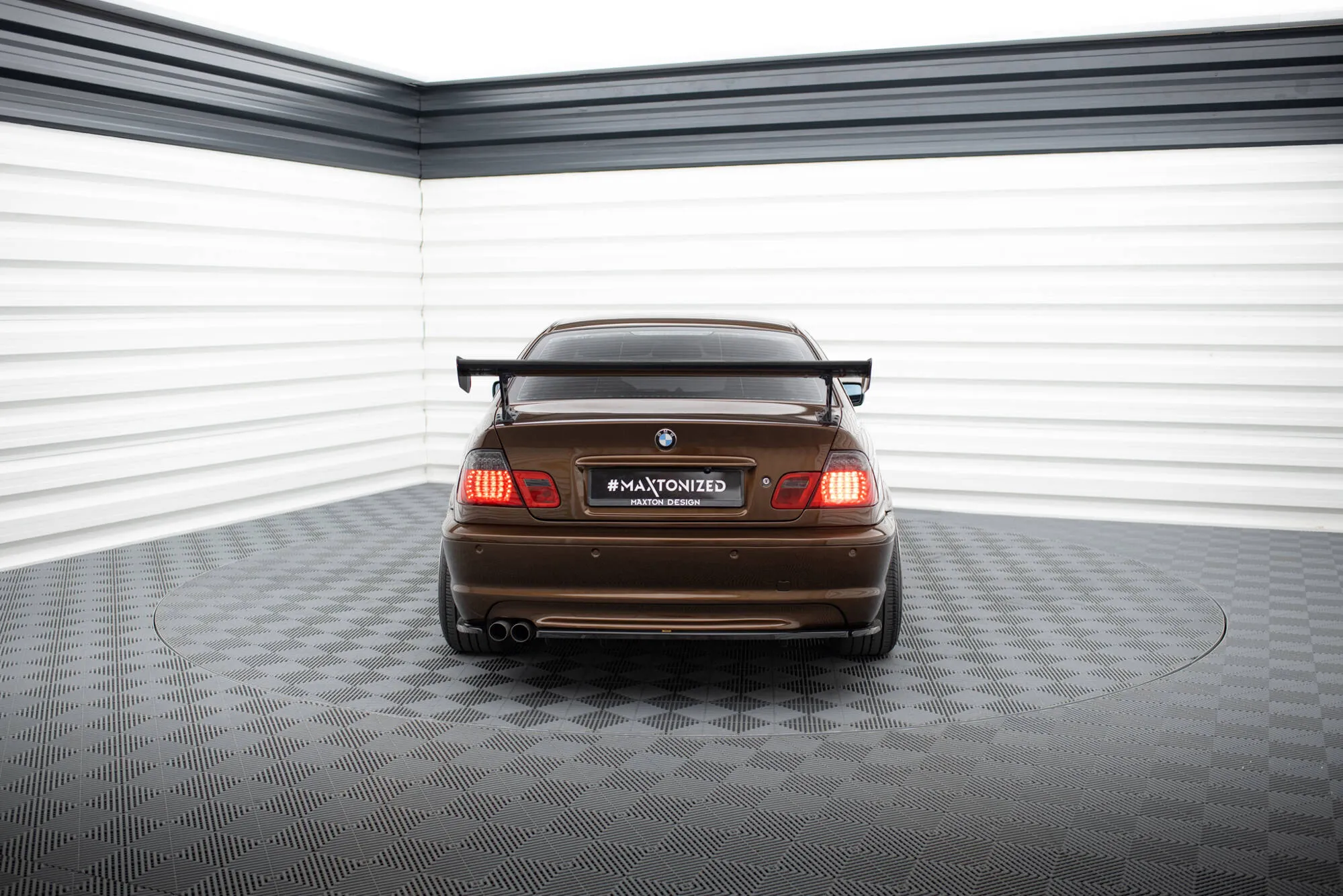 Hekkspoiler med ytre bøyler BMW 3 (E46) 1998 - 2005 | Carbon Fiber Edition – bilde 2