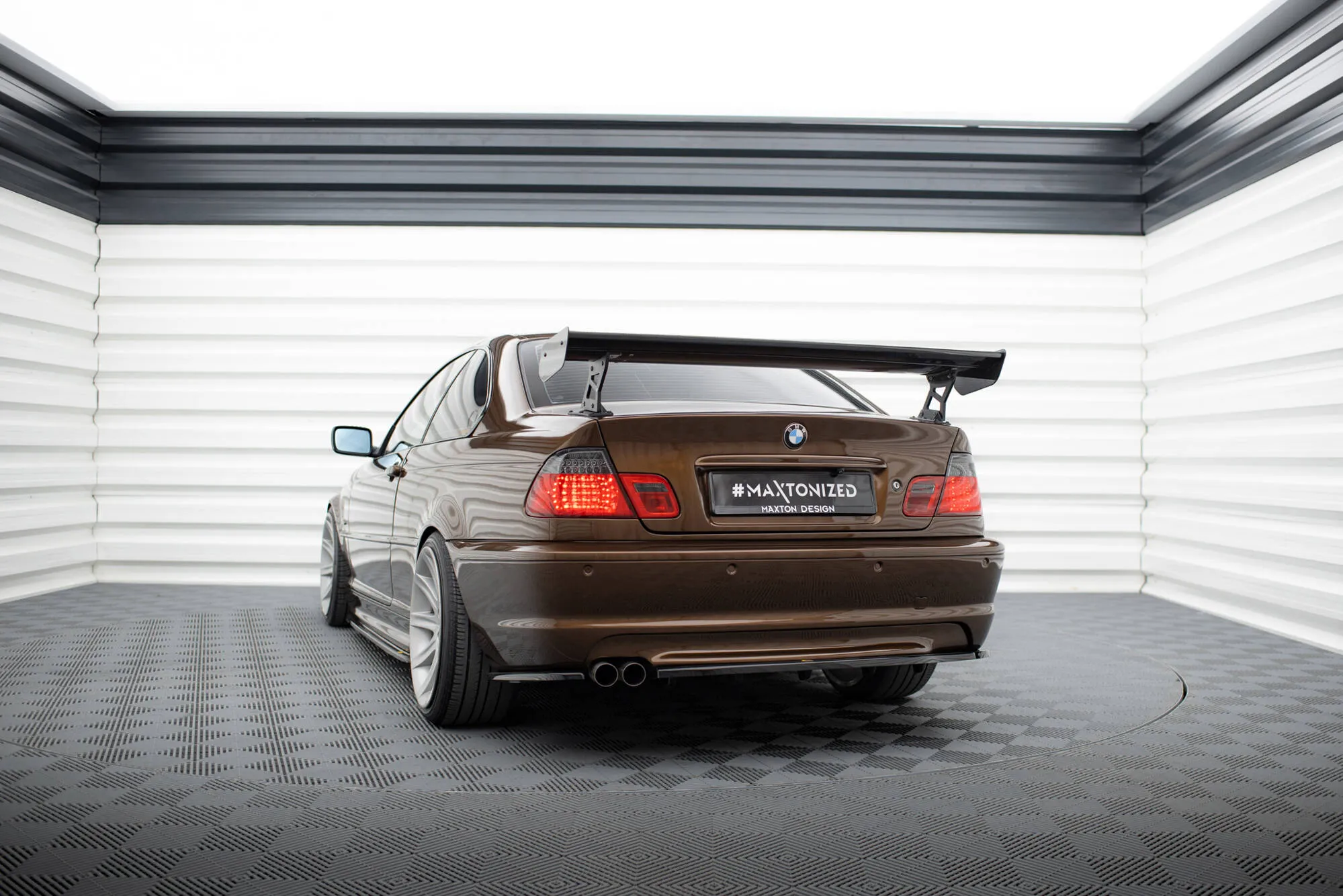 Hekkspoiler med ytre bøyler BMW 3 (E46) 1998 - 2005 | Carbon Fiber Edition – bilde 4