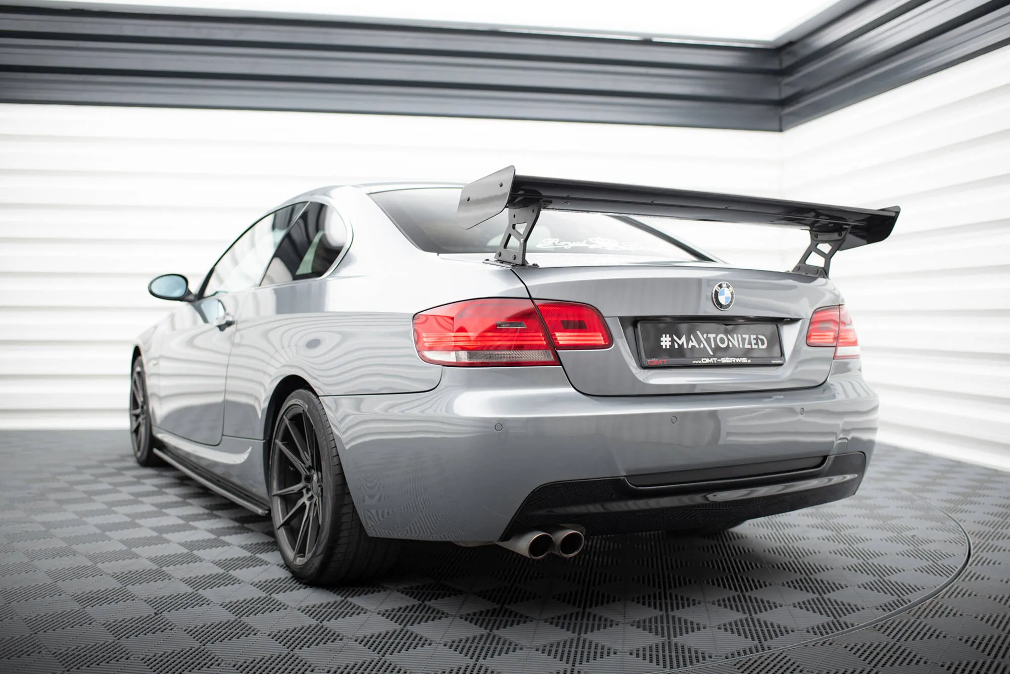 Hekkspoiler med ytre bøyler BMW 3 (E92) 2006 - 2012 | Carbon Fiber Edition – bilde 2