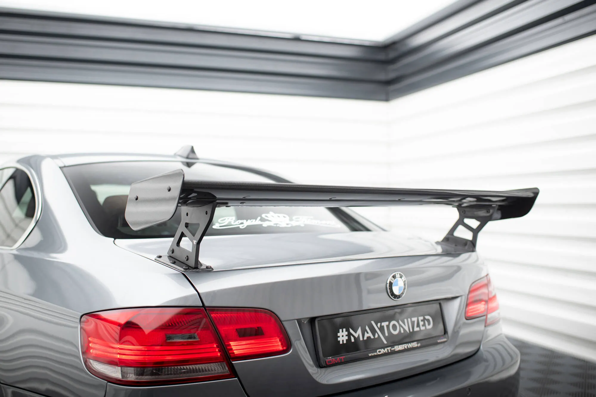 Hekkspoiler med ytre bøyler BMW 3 (E92) 2006 - 2012 | Carbon Fiber Edition – bilde 5