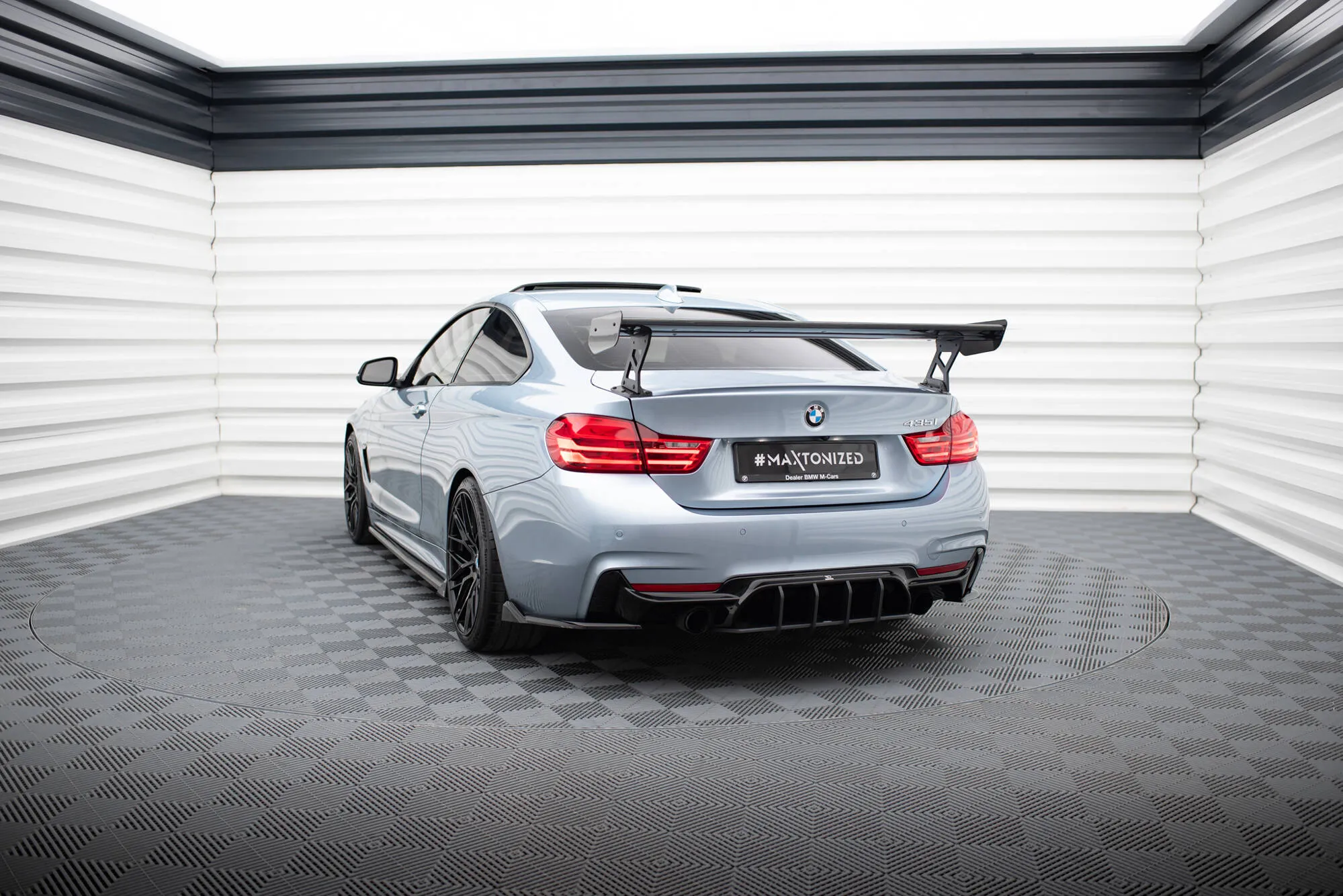 Hekkspoiler med ytre bøyler BMW 4 (F32) 2013 - 2020 | Carbon Fiber Edition – bilde 3
