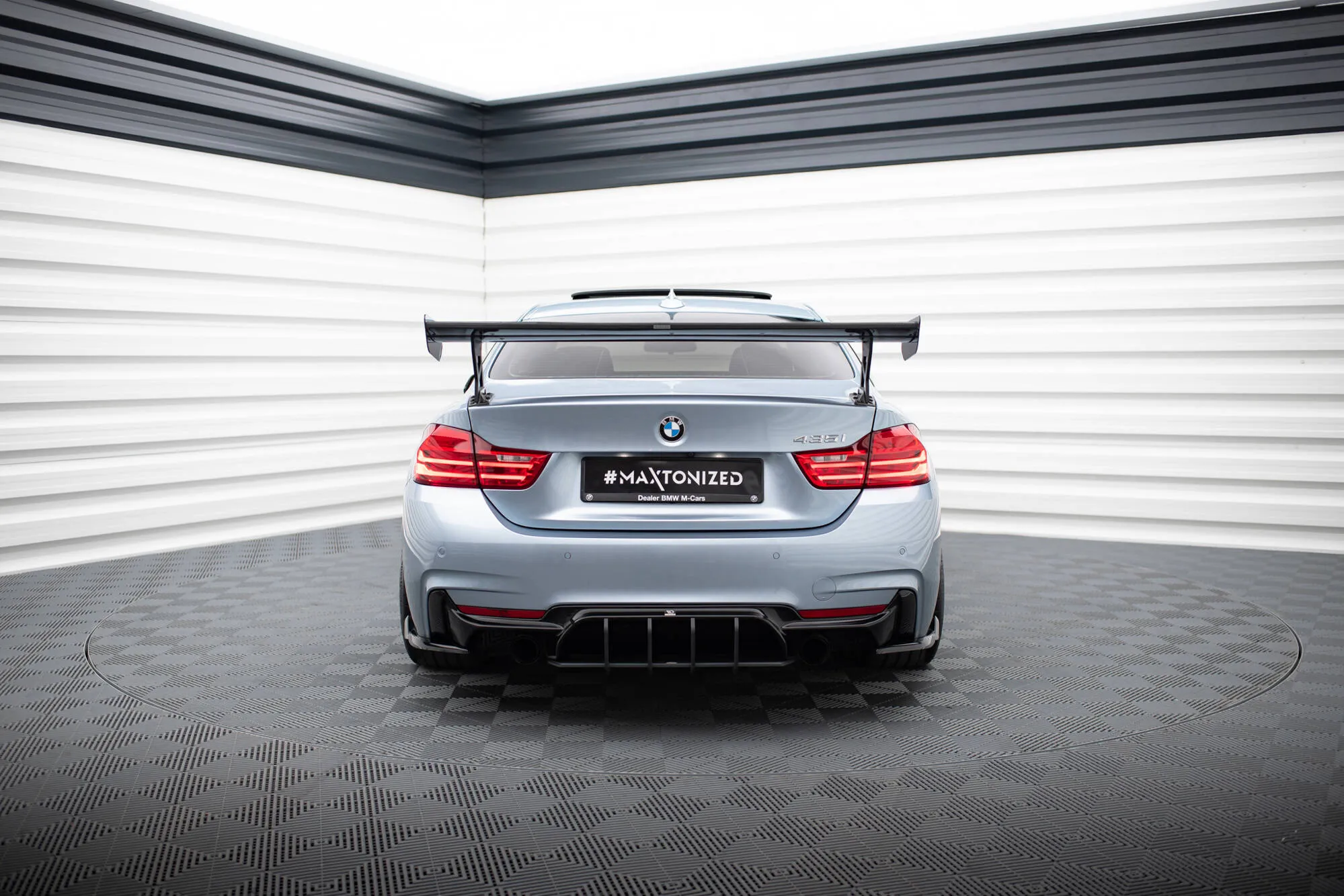 Hekkspoiler med ytre bøyler BMW 4 (F32) 2013 - 2020 | Carbon Fiber Edition – bilde 4