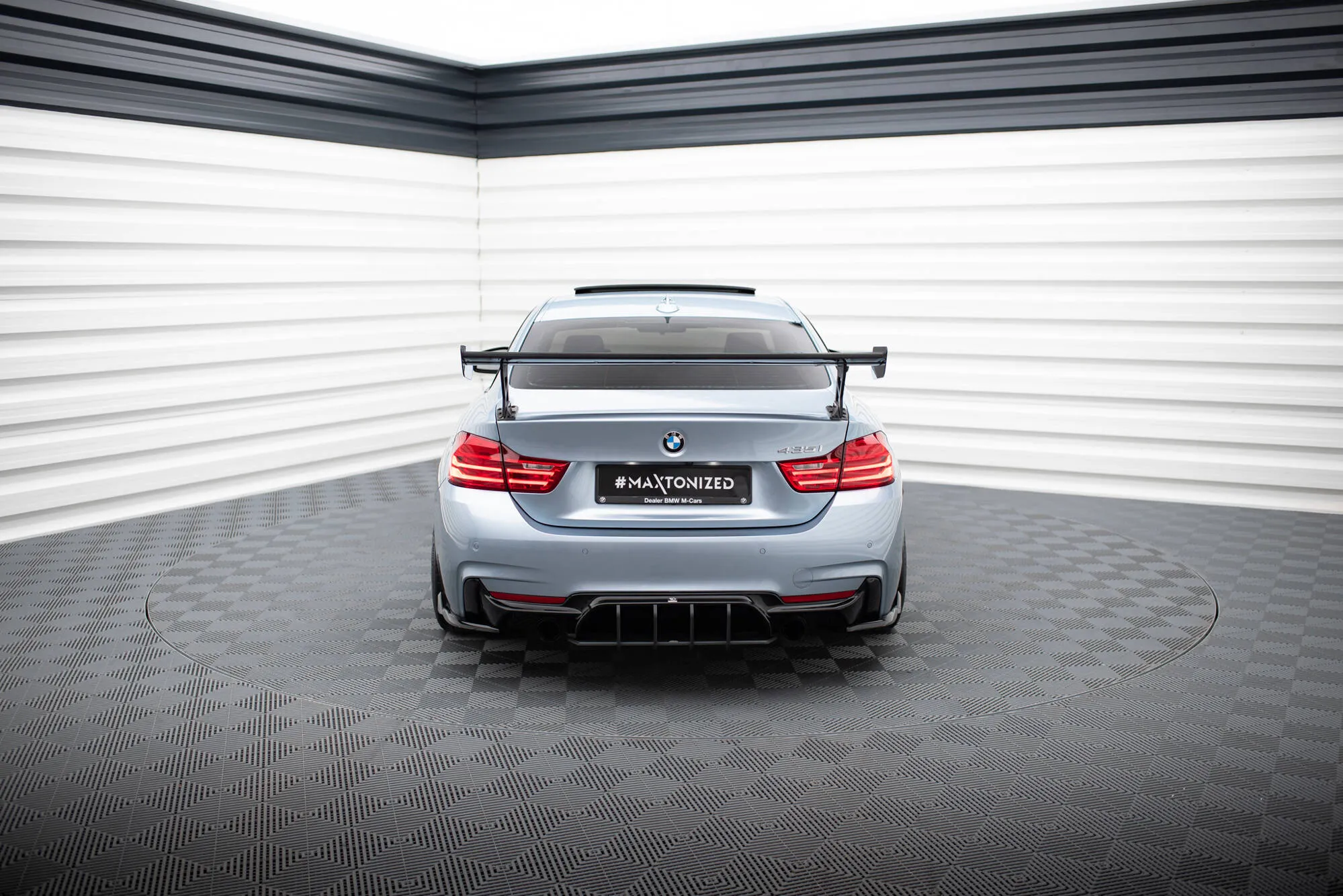 Hekkspoiler med ytre bøyler BMW 4 (F32) 2013 - 2020 | Carbon Fiber Edition – bilde 5